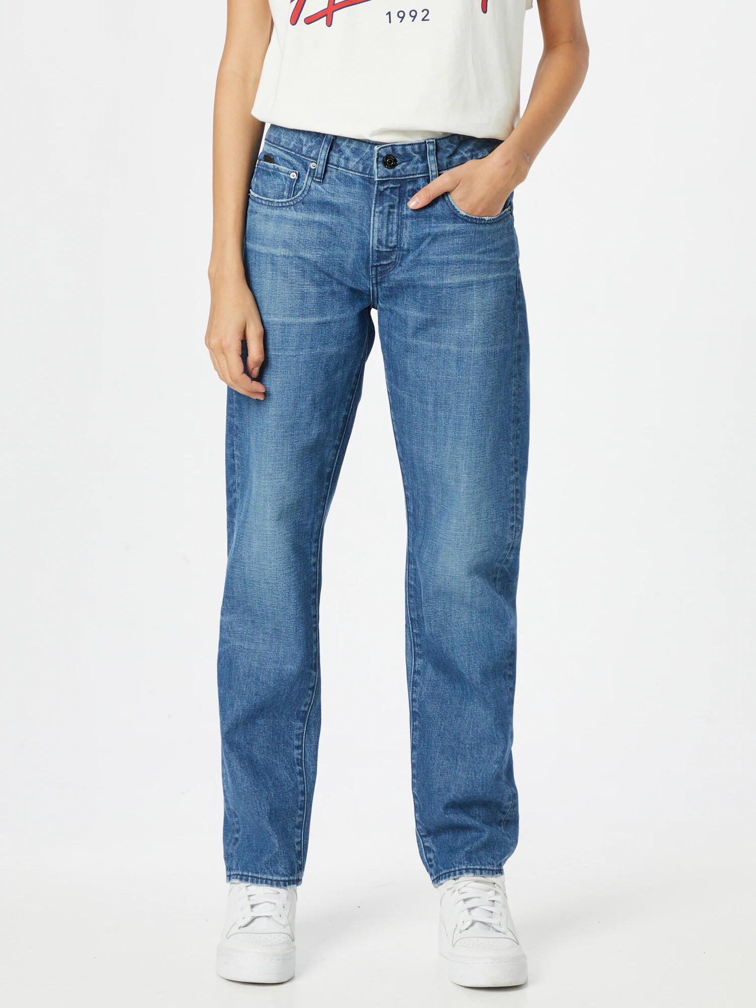 G-Star RAW Jeans 'Kate' albastru denim - Pled.ro