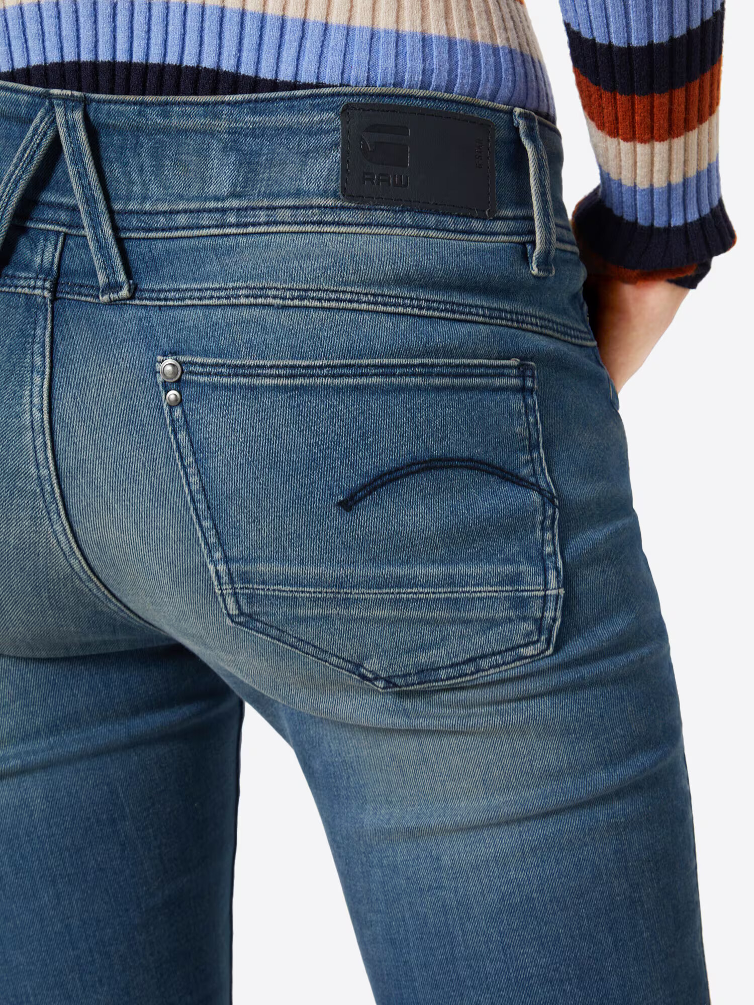 G-Star RAW Jeans 'Lynn' albastru denim - Pled.ro