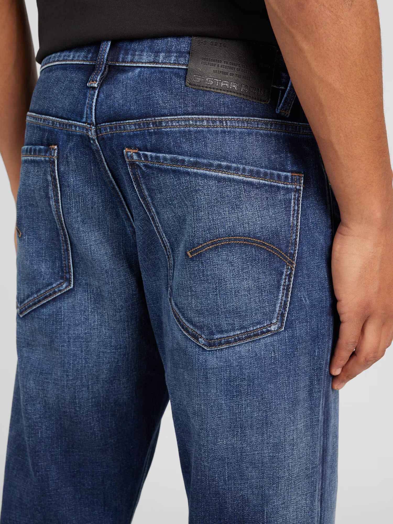 G-Star RAW Jeans 'Mosa' albastru - Pled.ro