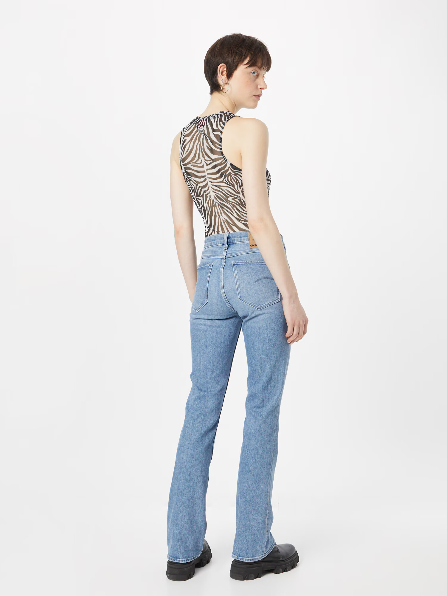 G-Star RAW Jeans 'Noxer' albastru deschis - Pled.ro