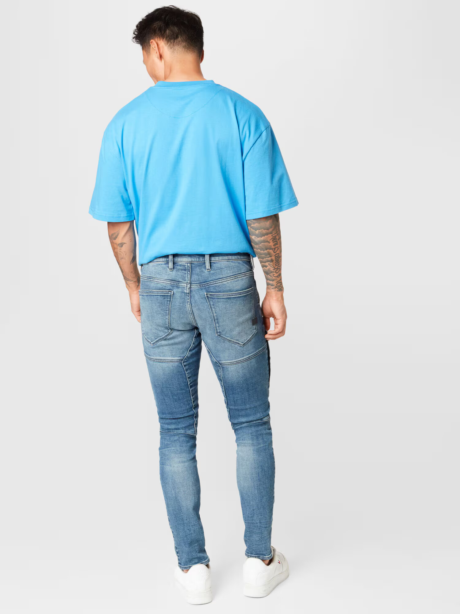 G-Star RAW Jeans 'Rackam' albastru denim - Pled.ro