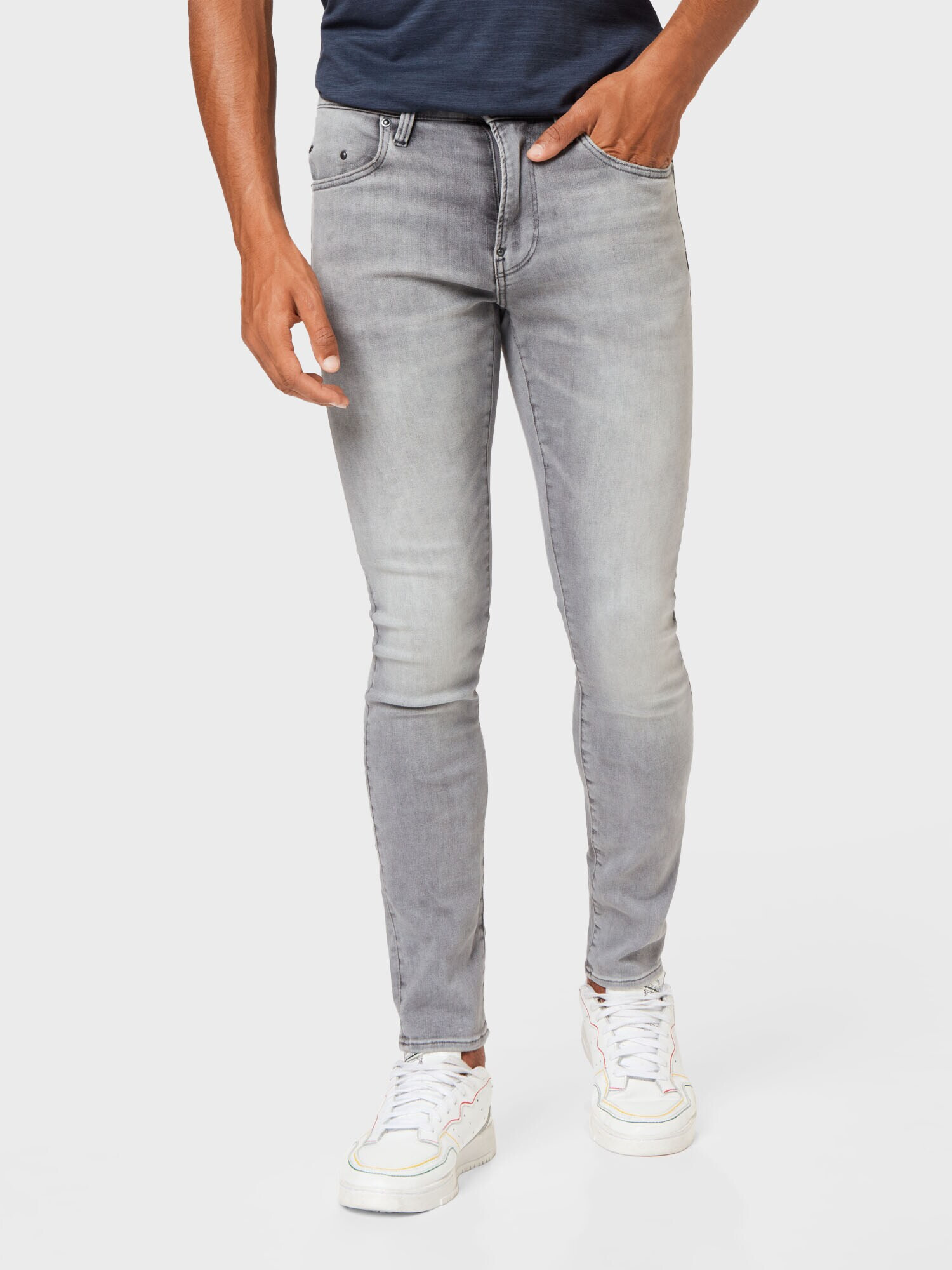 G-Star RAW Jeans gri denim - Pled.ro