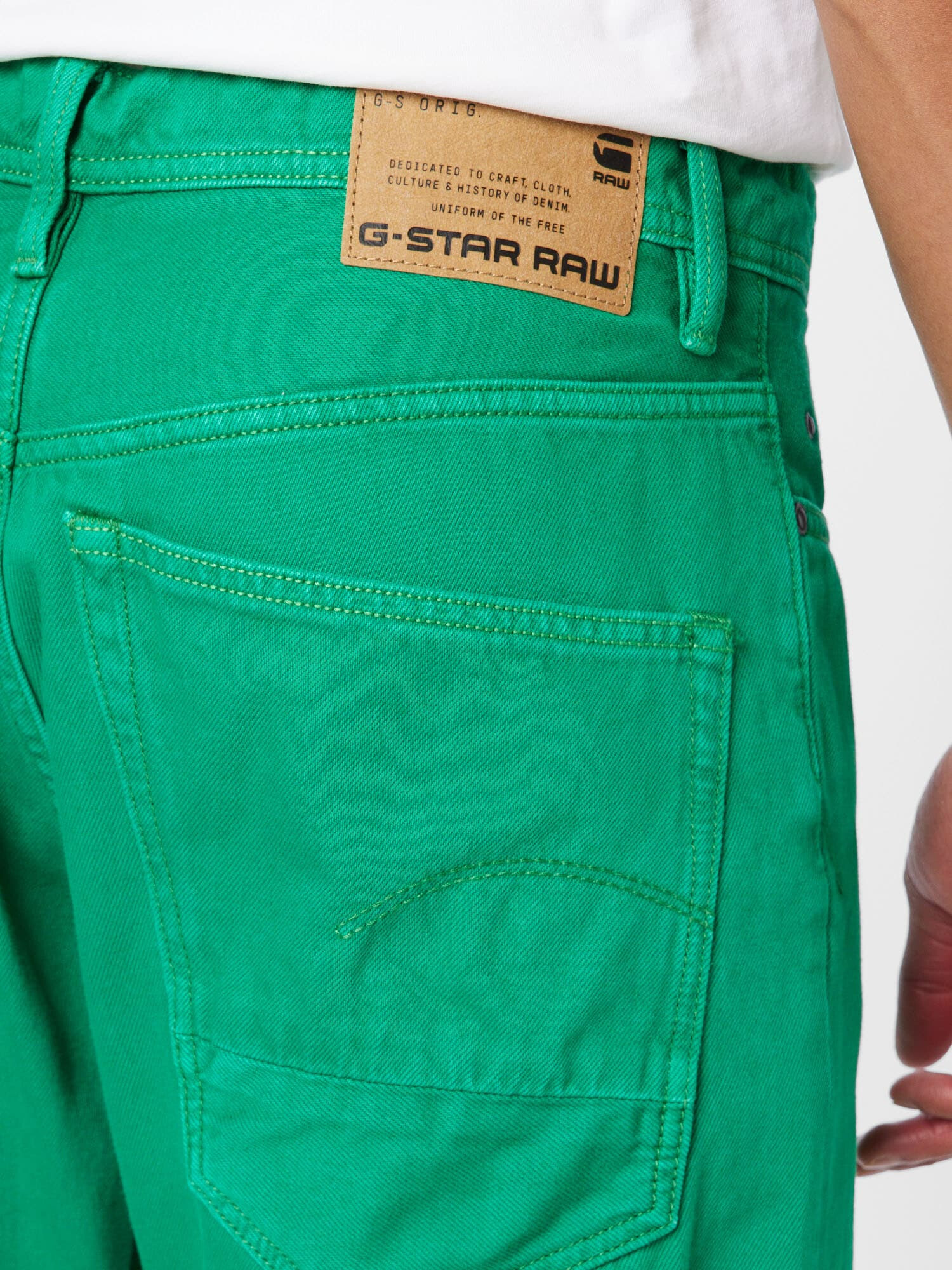 G-Star RAW Jeans verde iarbă - Pled.ro