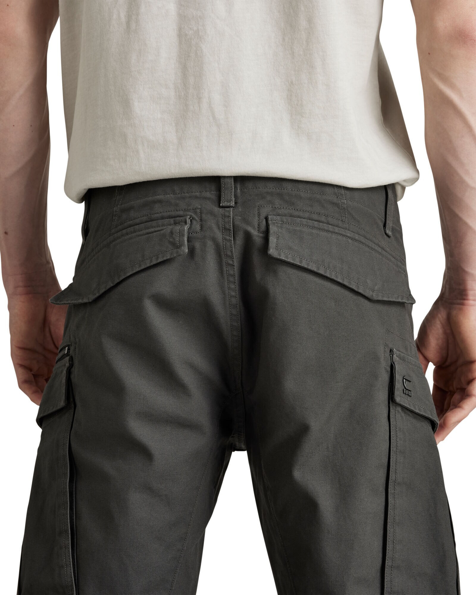 G-Star RAW Pantaloni cu buzunare gri - Pled.ro