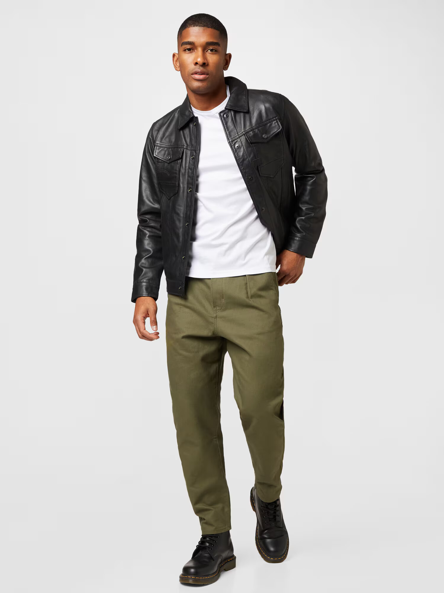 G-Star RAW Pantaloni cutați verde - Pled.ro