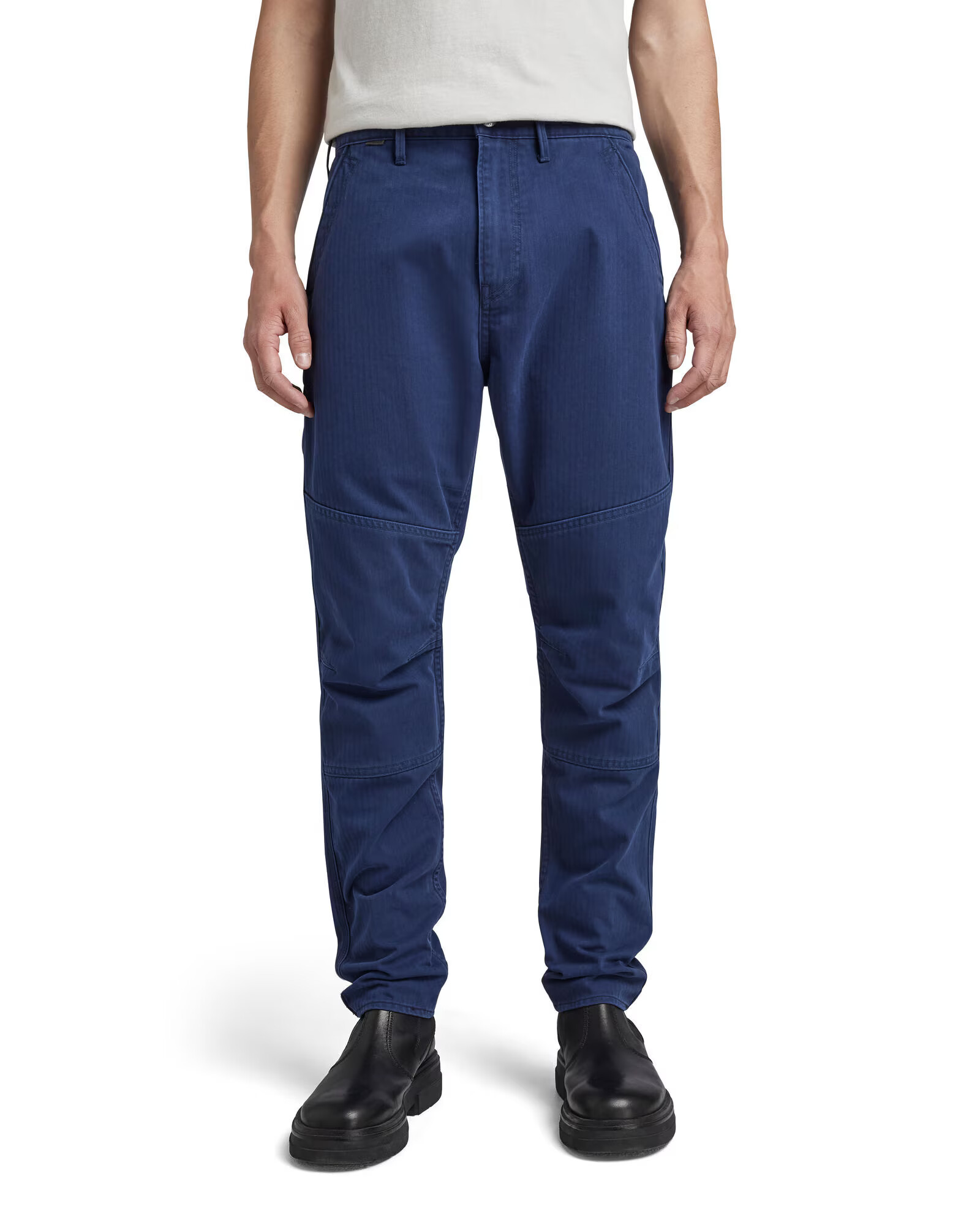 G-Star RAW Pantaloni eleganți albastru - Pled.ro