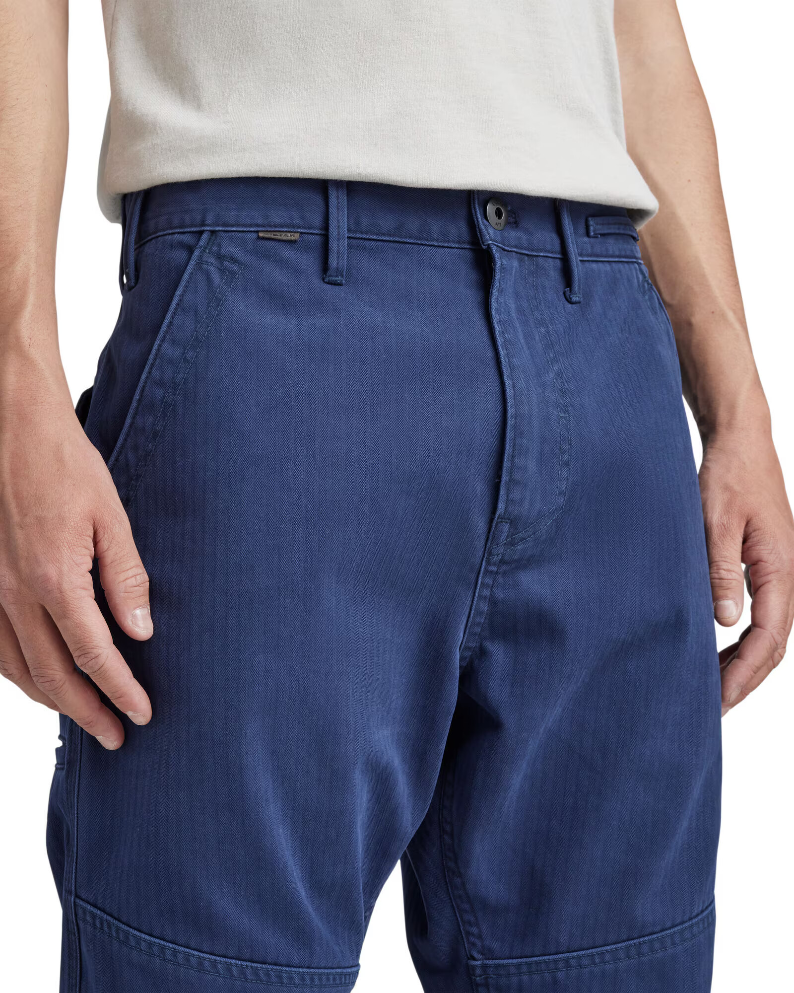 G-Star RAW Pantaloni eleganți albastru - Pled.ro