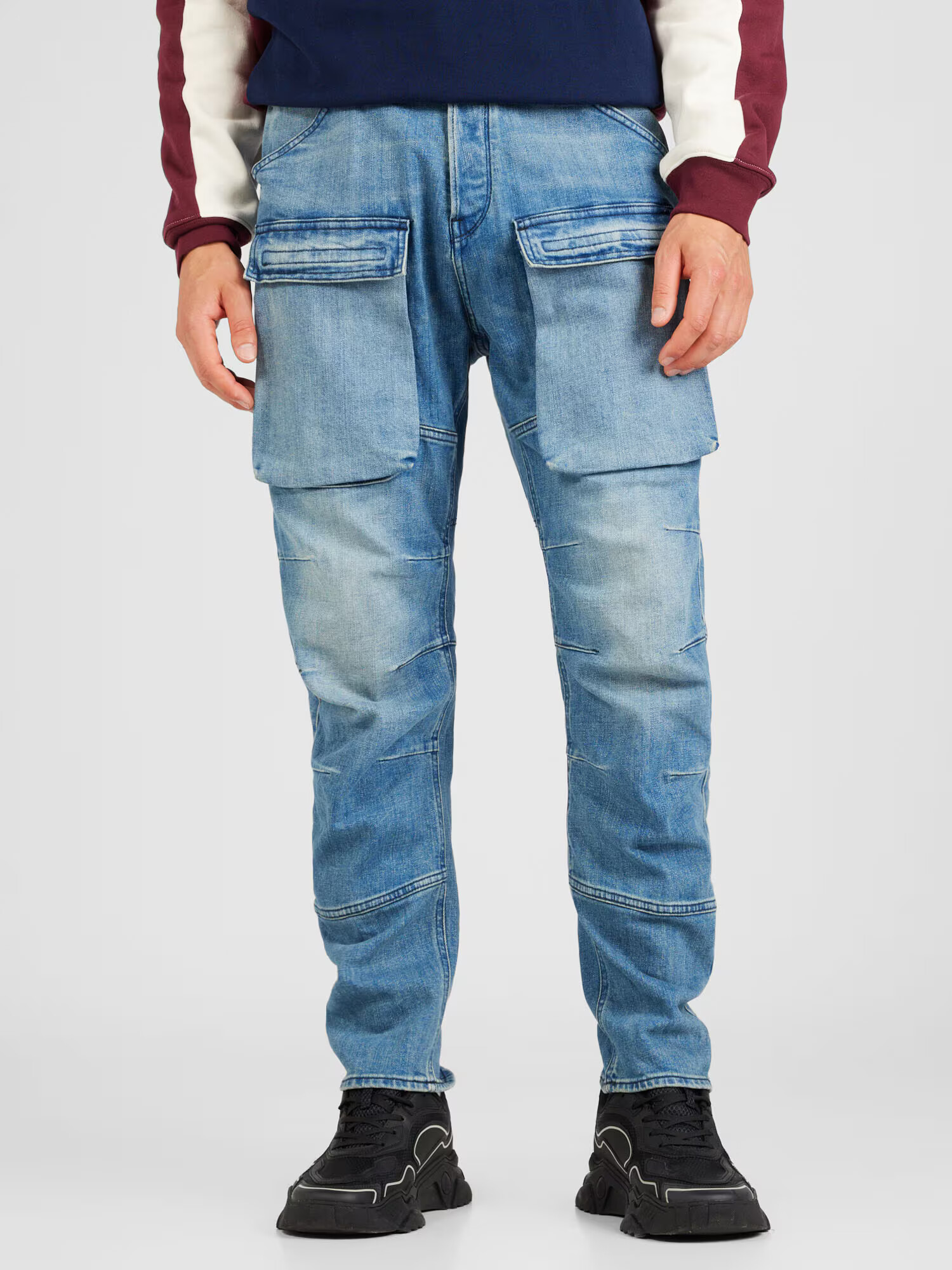 G-Star RAW Pantaloni eleganți albastru denim - Pled.ro