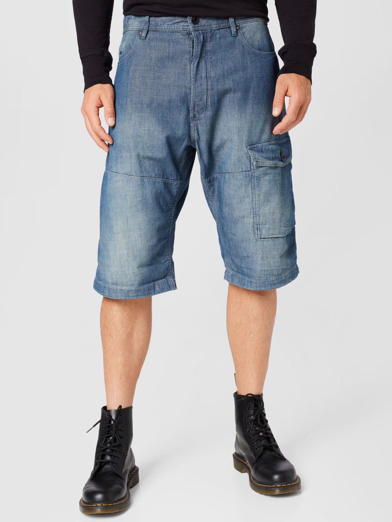 G-Star RAW Pantaloni eleganți 'Bearing' albastru denim - Pled.ro