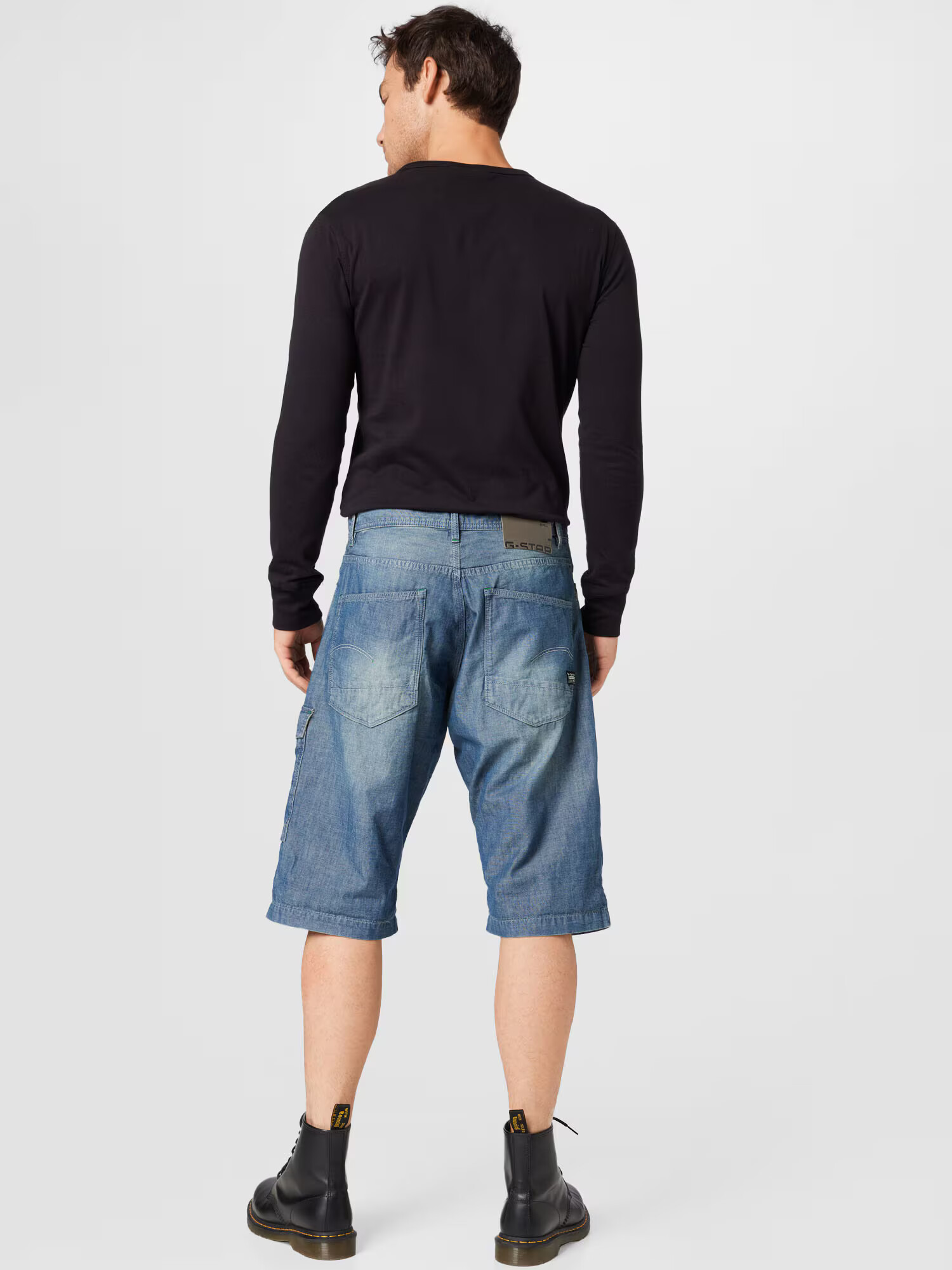 G-Star RAW Pantaloni eleganți 'Bearing' albastru denim - Pled.ro