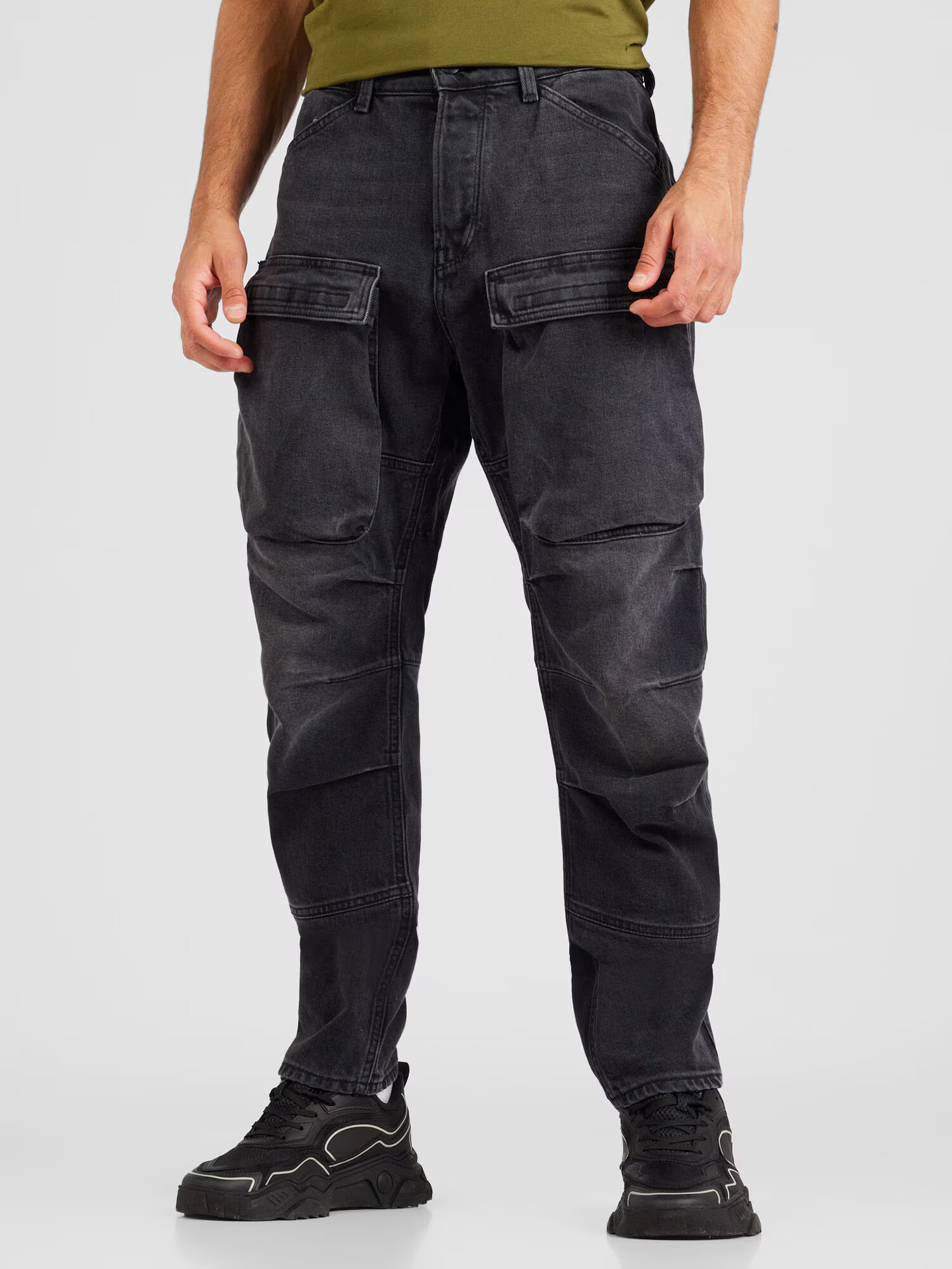 G-Star RAW Pantaloni eleganți negru - Pled.ro