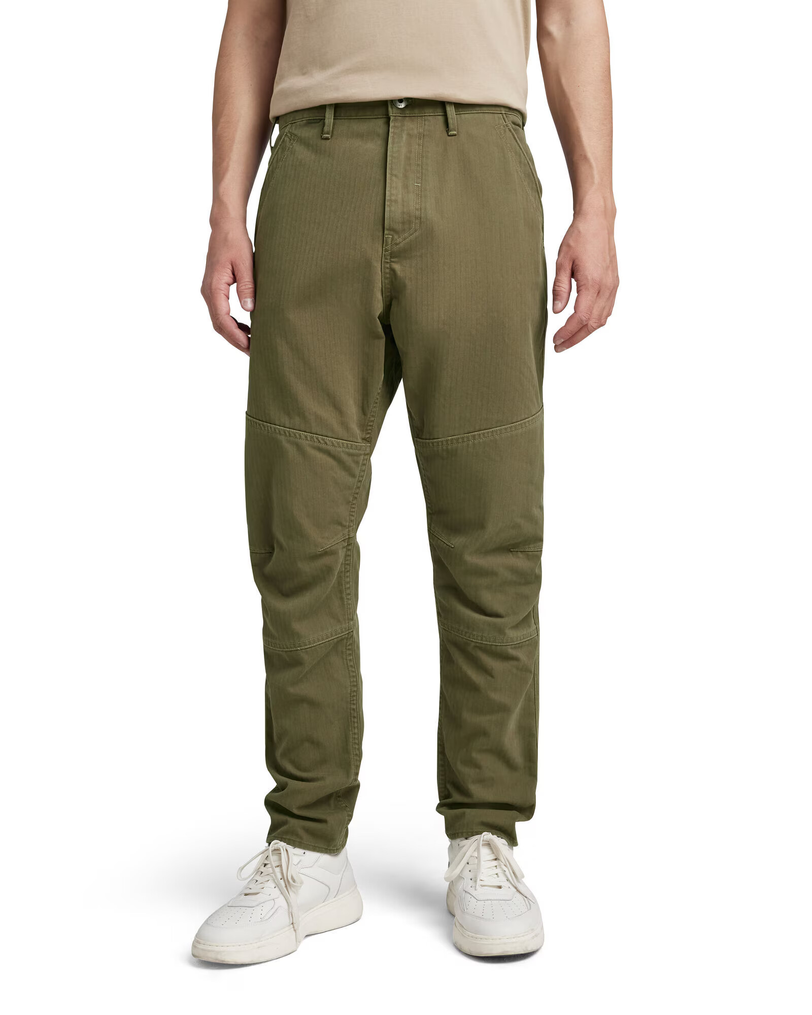 G-Star RAW Pantaloni eleganți oliv - Pled.ro