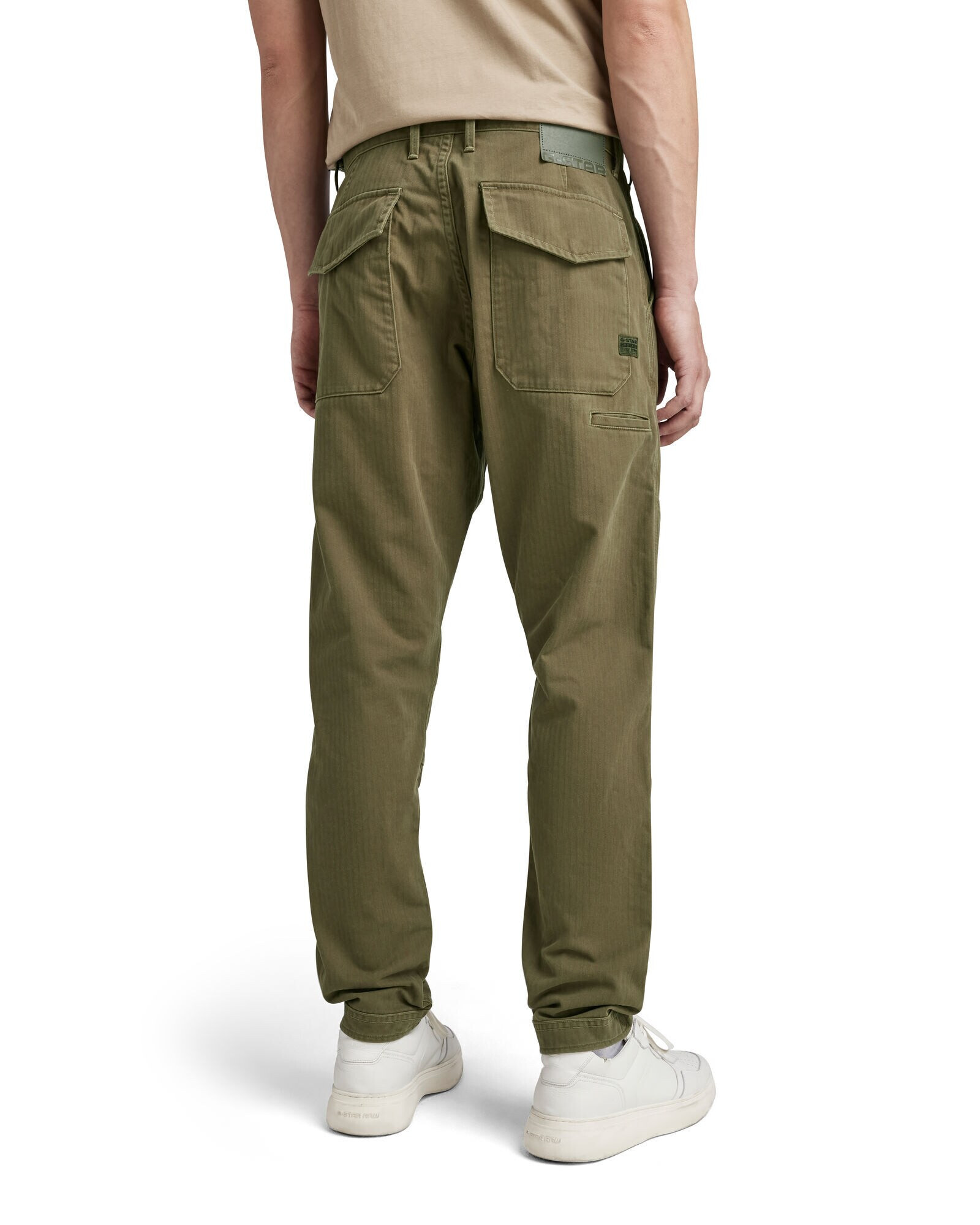 G-Star RAW Pantaloni eleganți oliv - Pled.ro