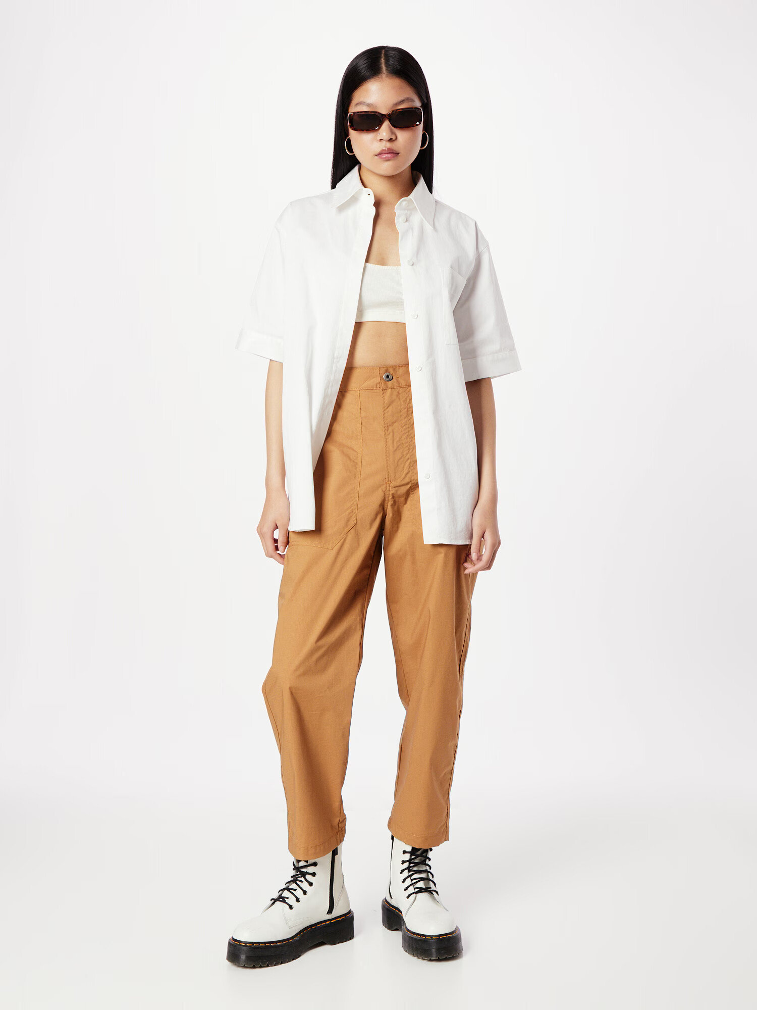 G-Star RAW Pantaloni 'Fatigue' maro coniac - Pled.ro