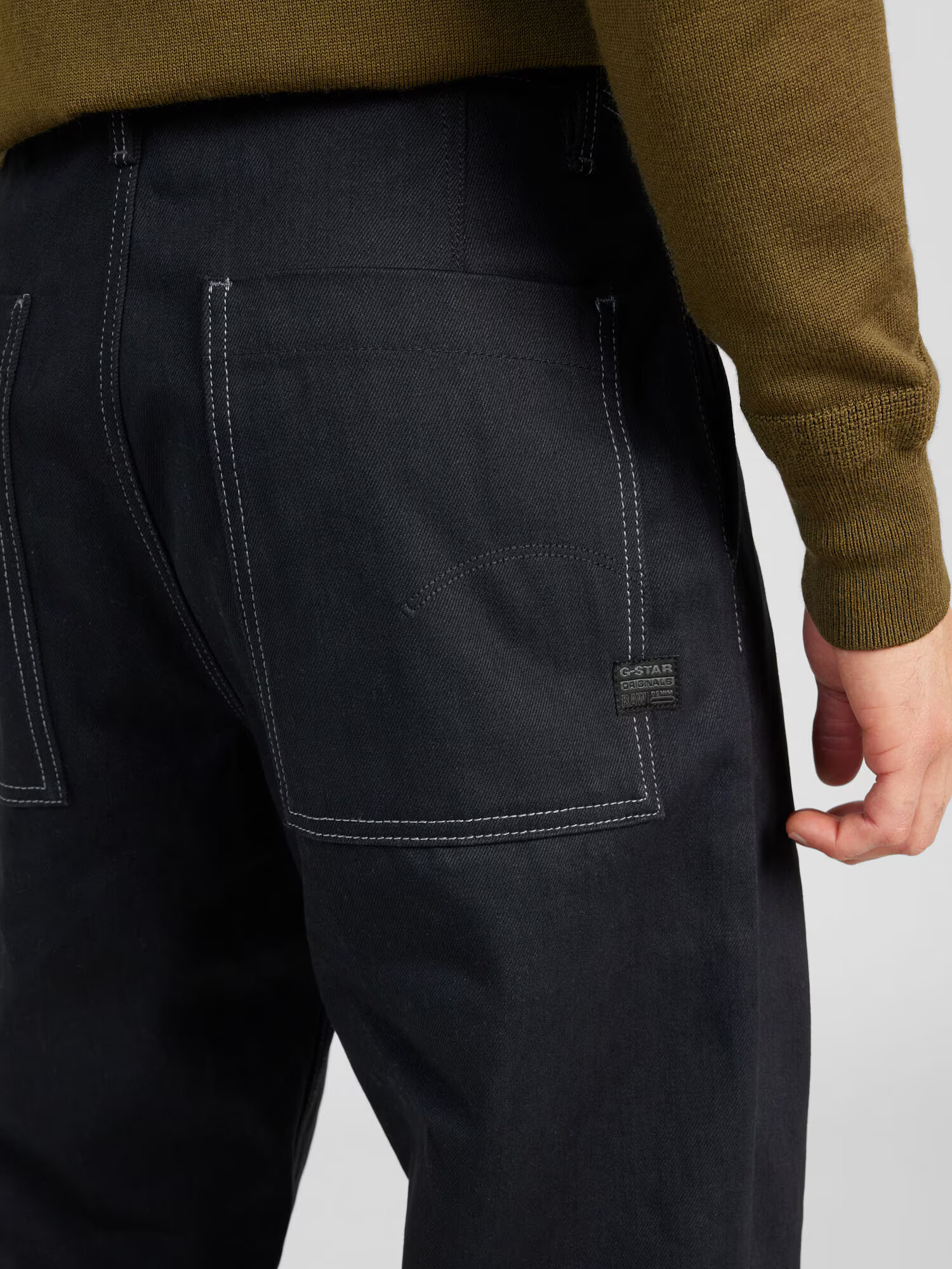 G-Star RAW Pantaloni 'Modson' bleumarin - Pled.ro