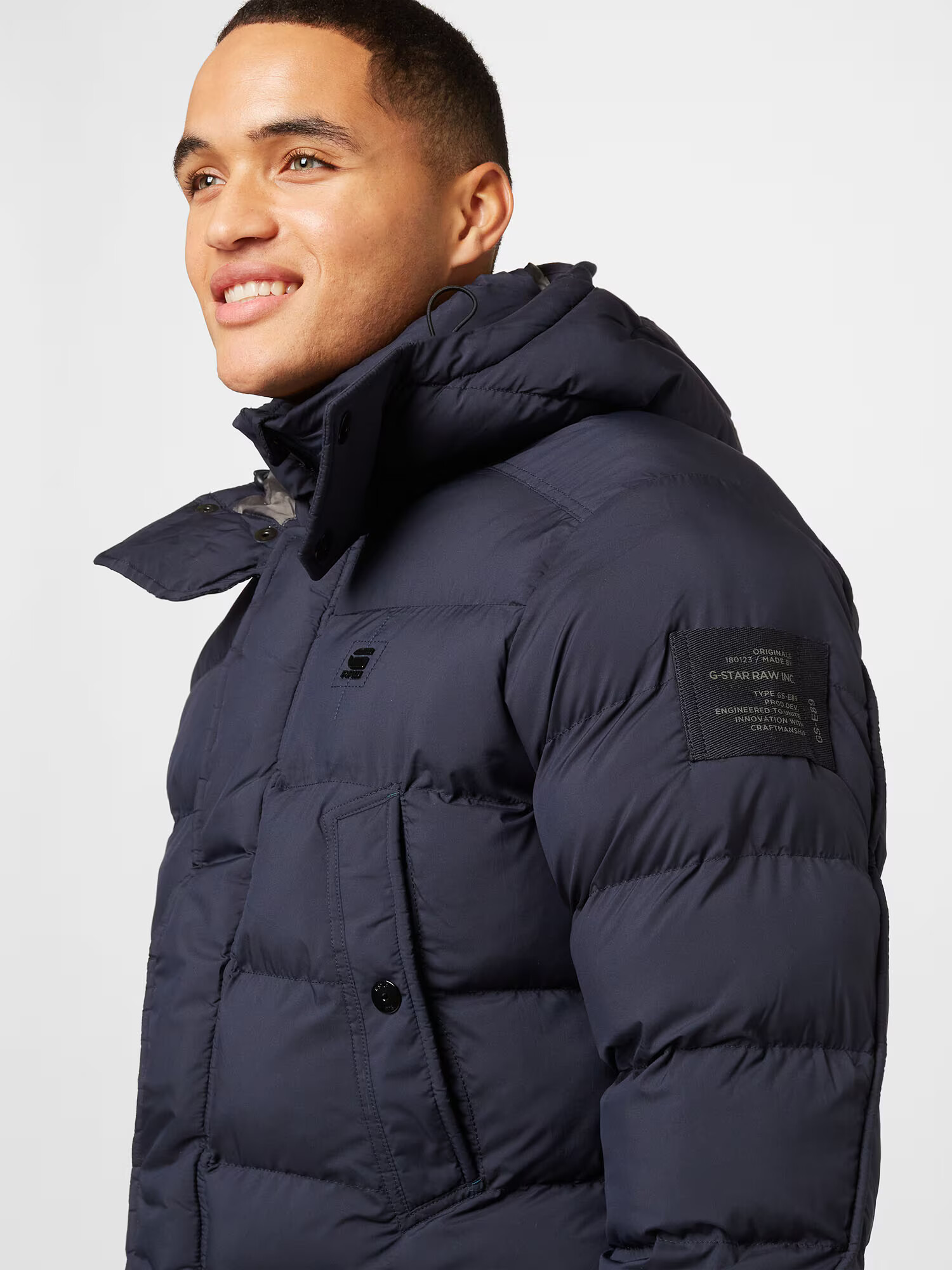 G-Star RAW Parka de iarnă albastru noapte - Pled.ro