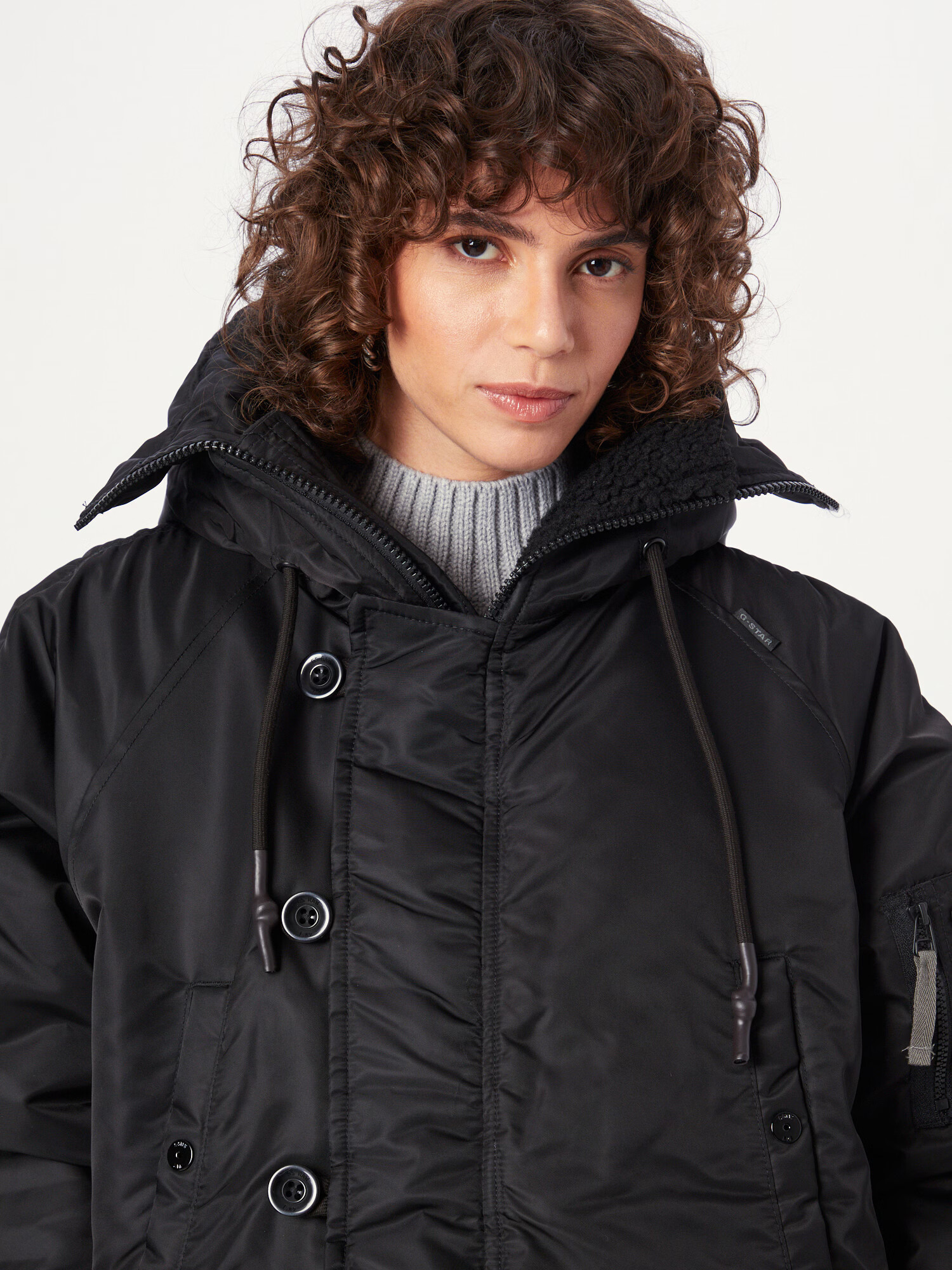 G-Star RAW Parka de iarnă negru - Pled.ro