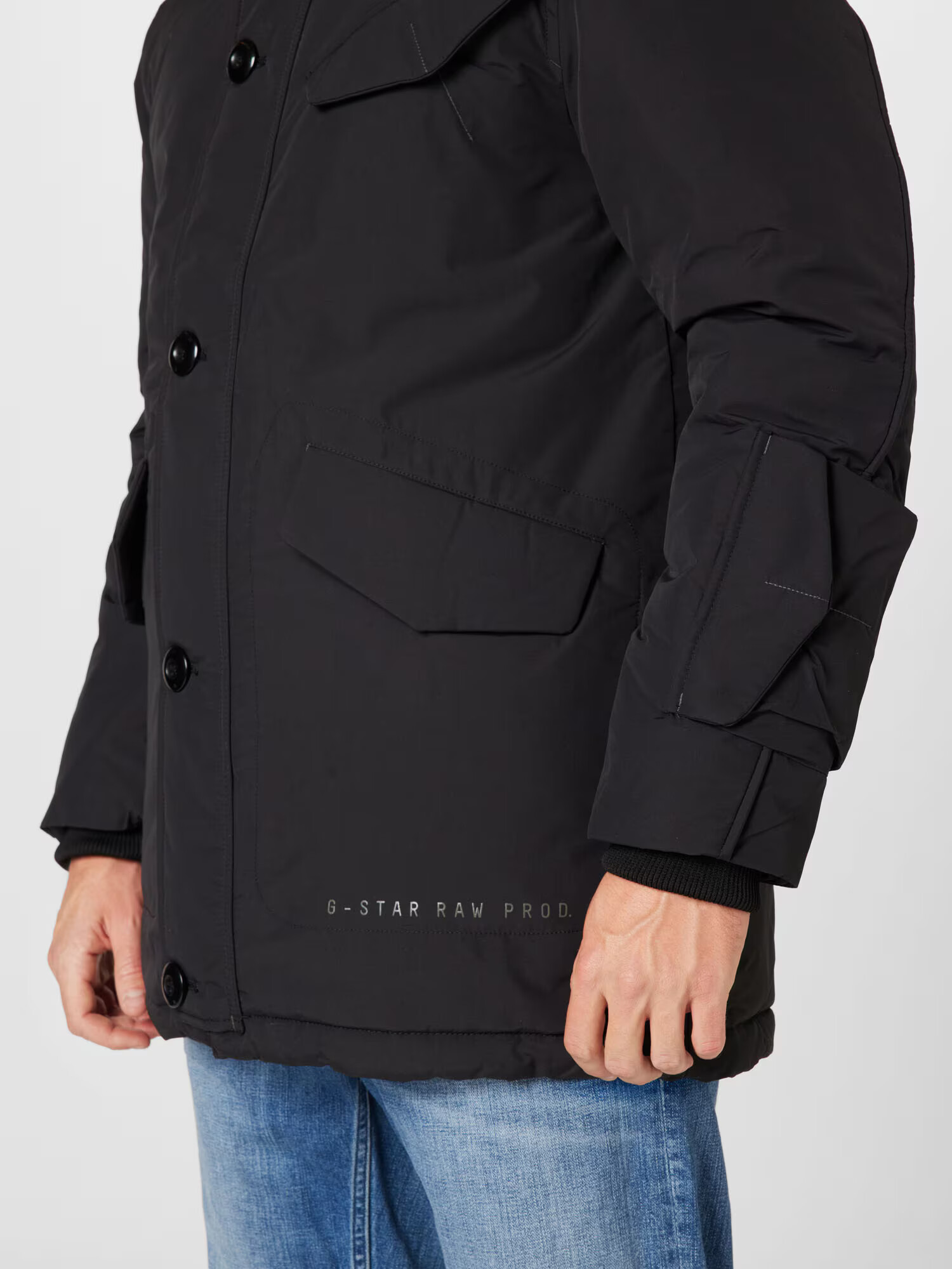 G-Star RAW Parka de iarnă 'Vodan' negru - Pled.ro