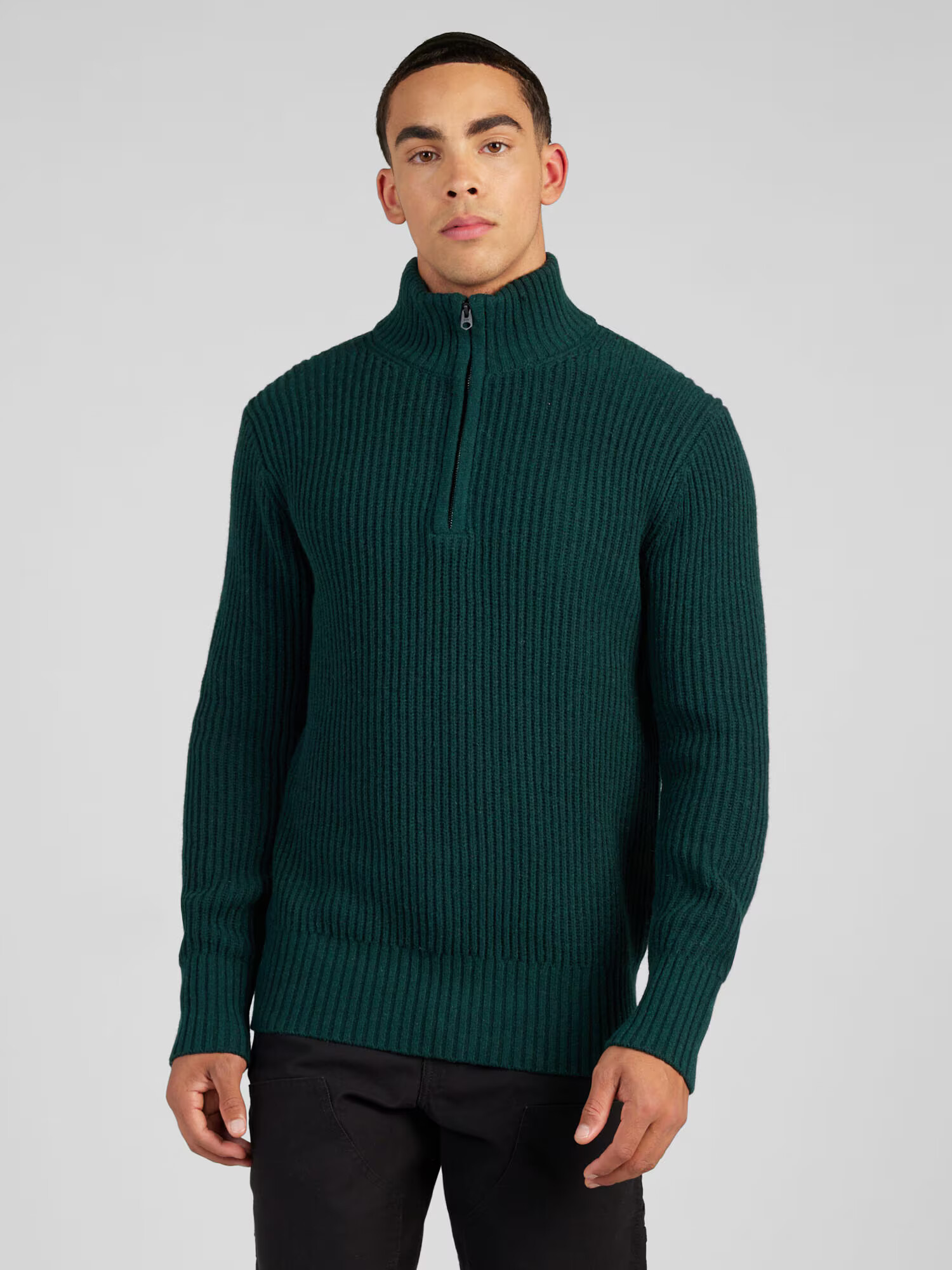 G-Star RAW Pulover 'Essential' verde închis - Pled.ro