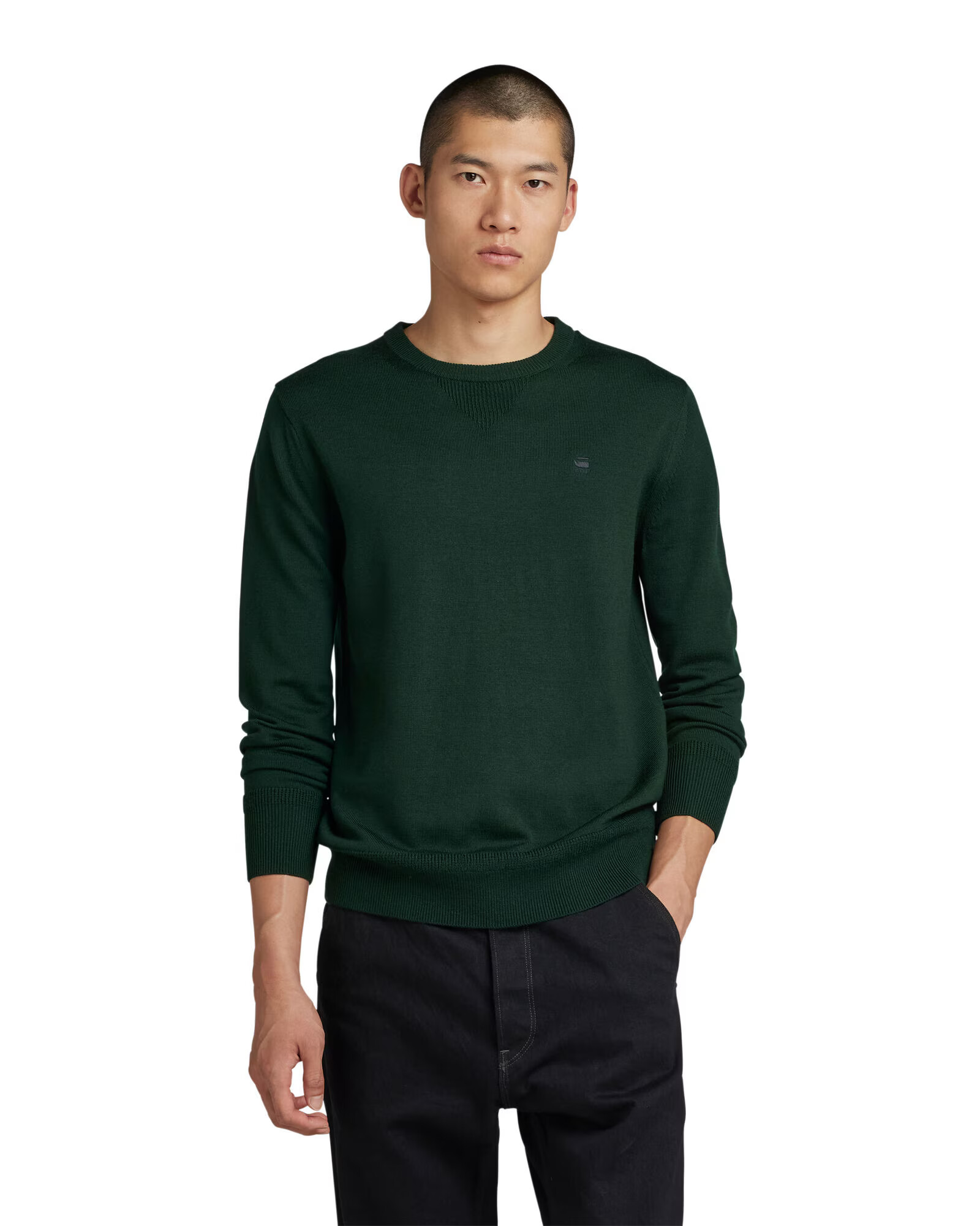 G-Star RAW Pulover verde - Pled.ro