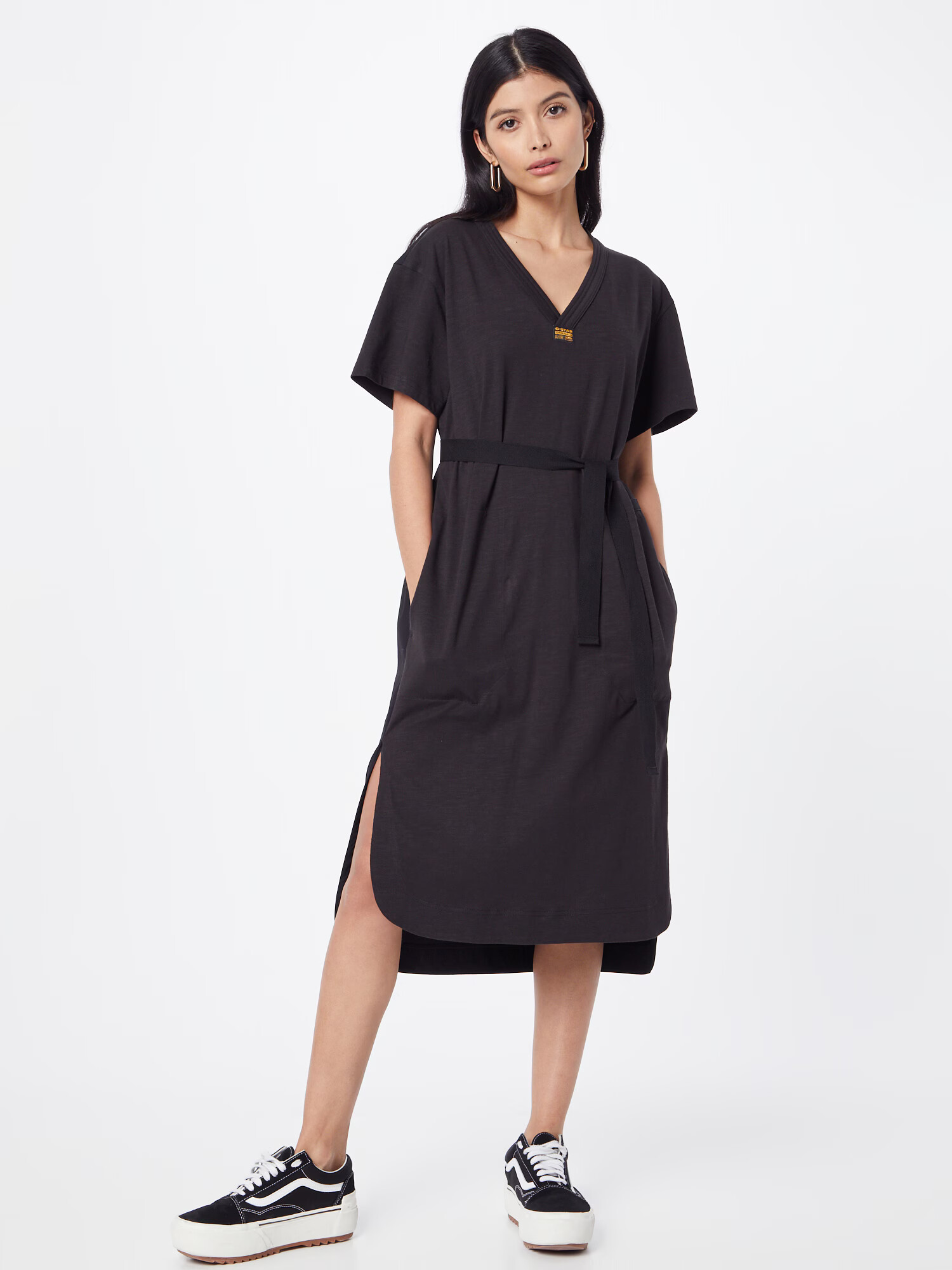 G-Star RAW Rochie gri argintiu / negru - Pled.ro