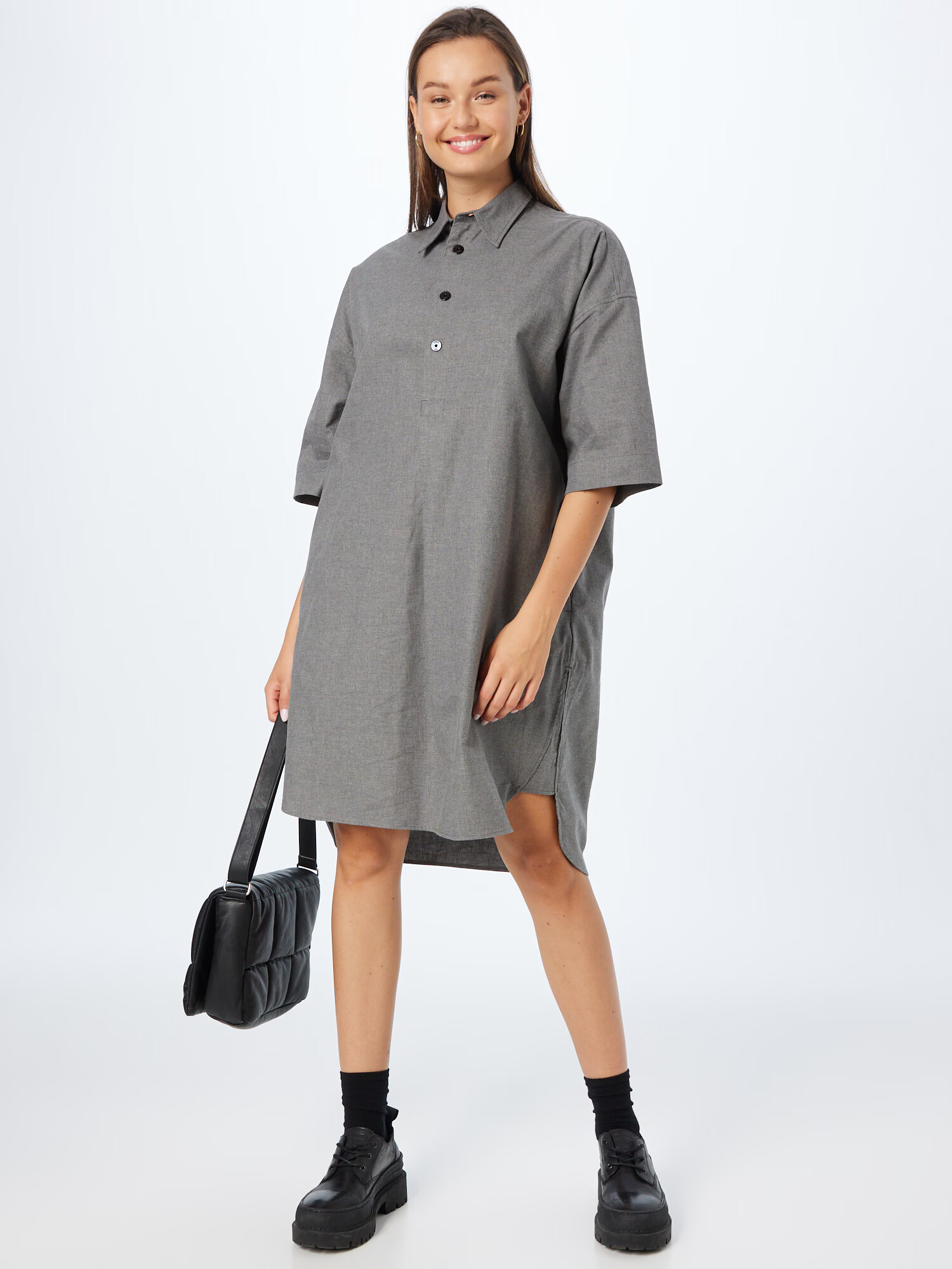 G-Star RAW Rochie tip bluză gri amestecat - Pled.ro