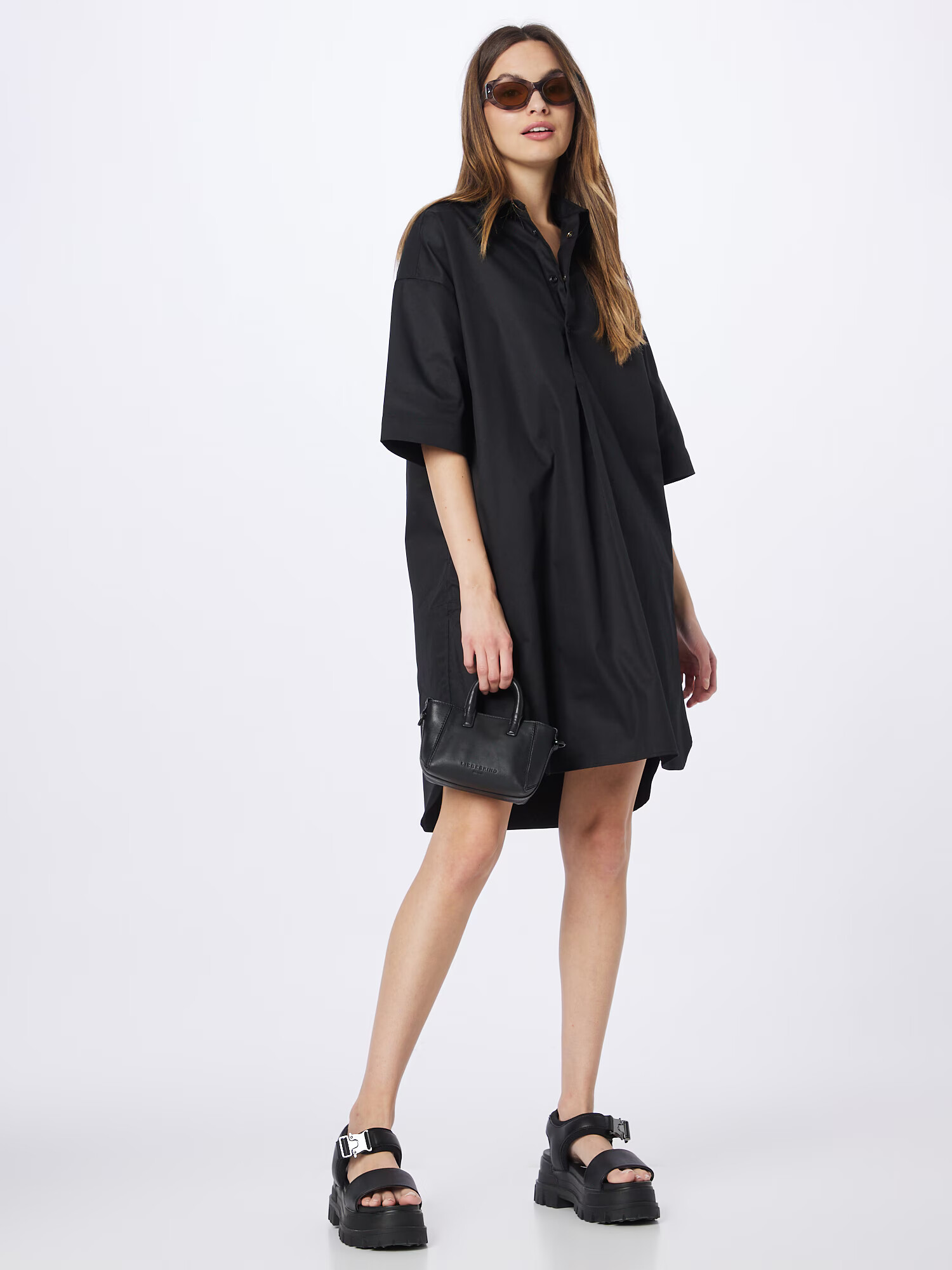 G-Star RAW Rochie tip bluză negru - Pled.ro