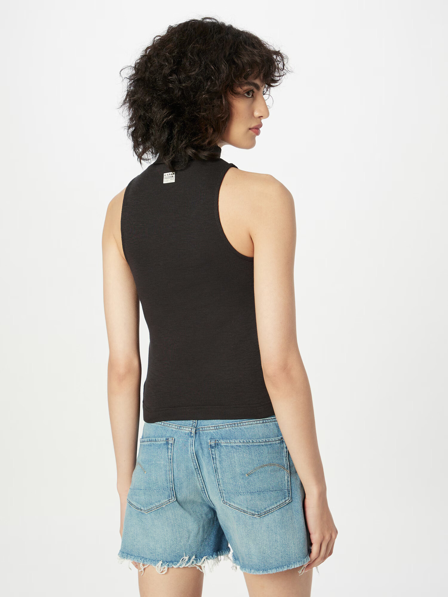 G-Star RAW Top negru - Pled.ro