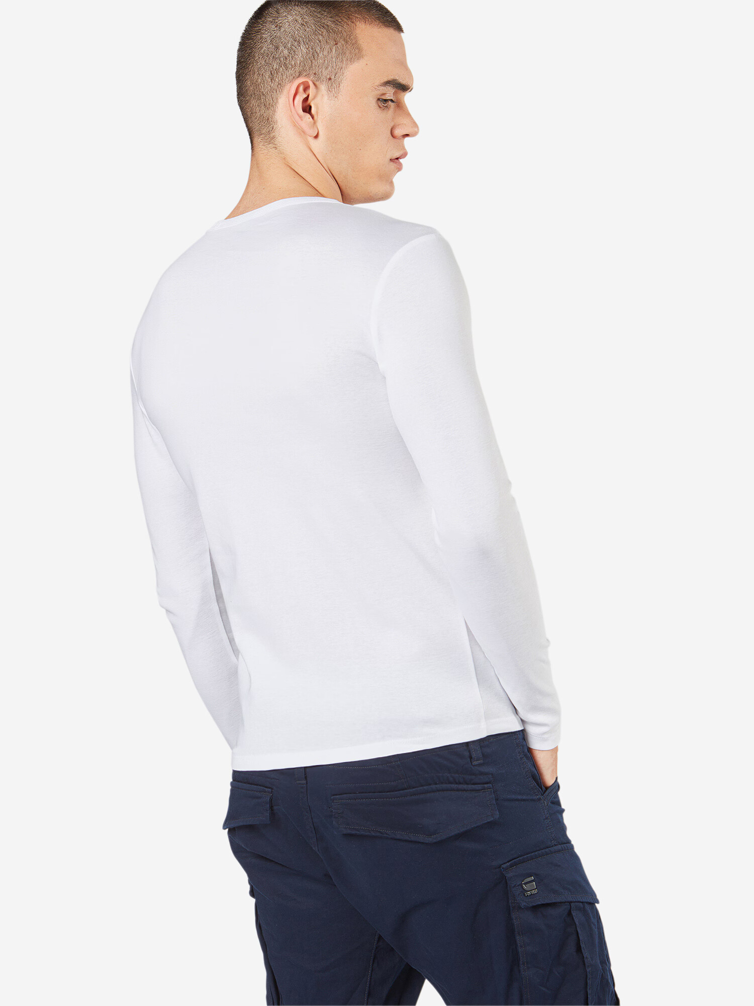 G-Star RAW Tricou alb - Pled.ro