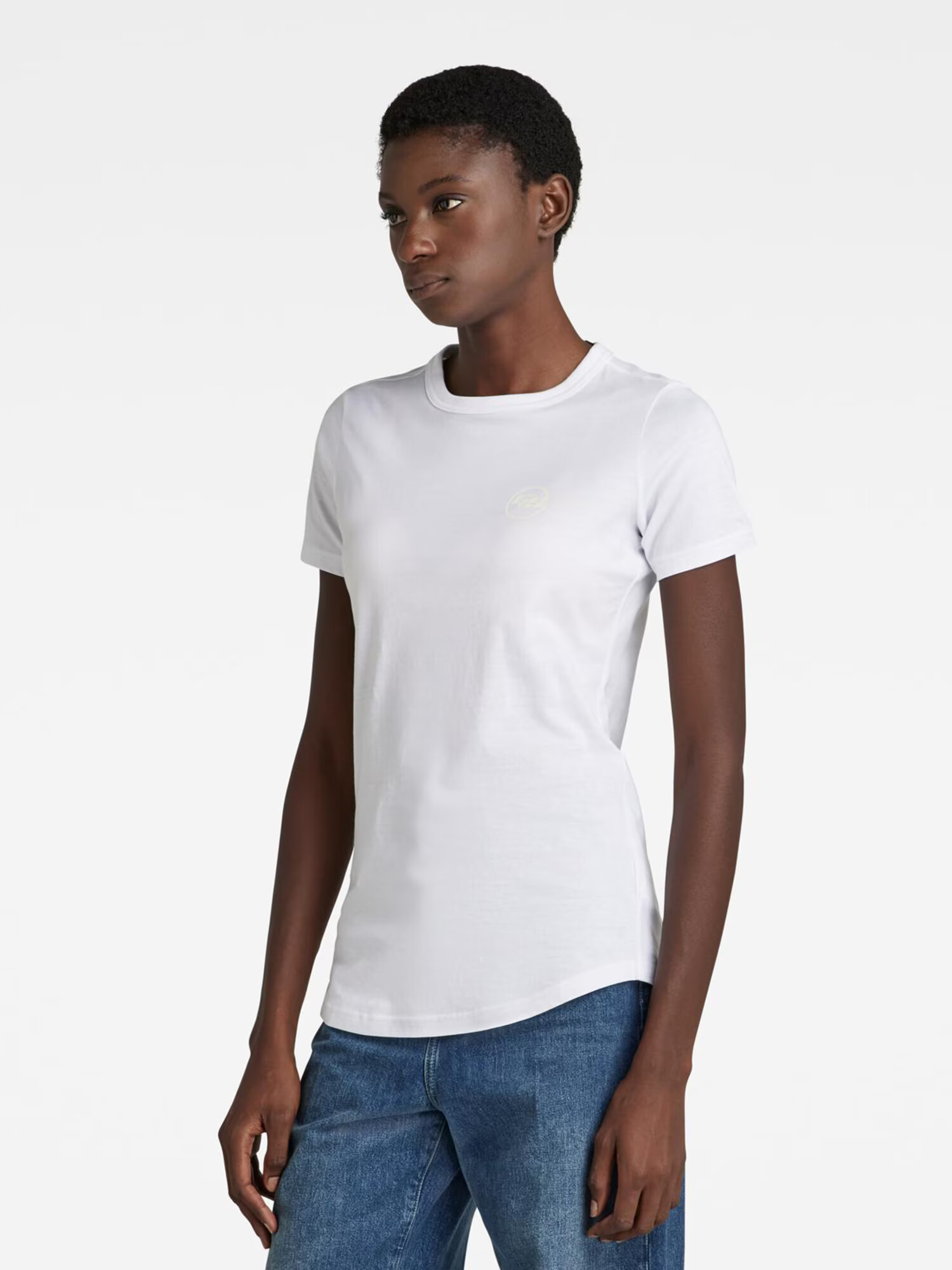 G-Star RAW Tricou alb - Pled.ro