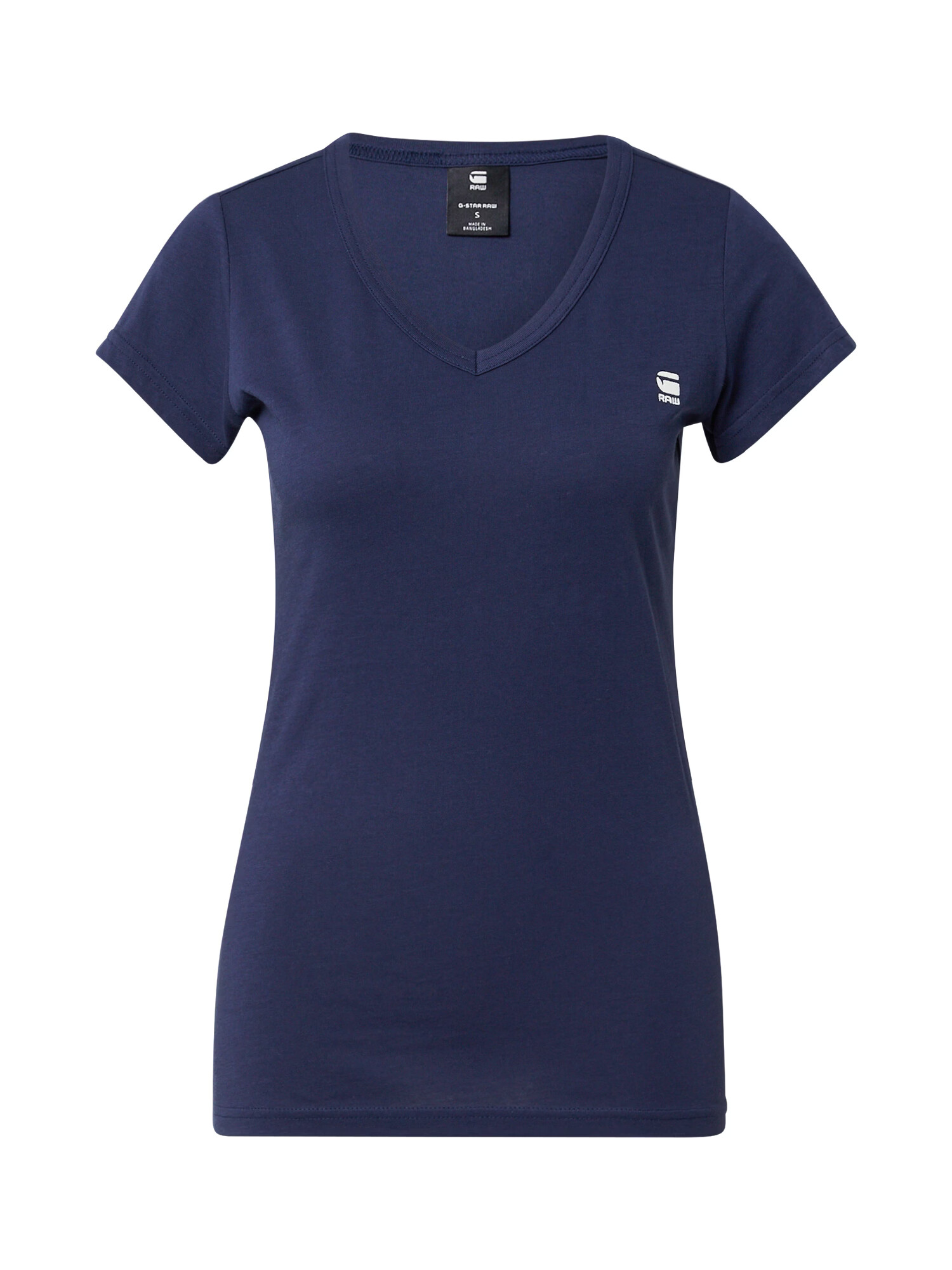 G-Star RAW Tricou 'Eyben' albastru / alb - Pled.ro