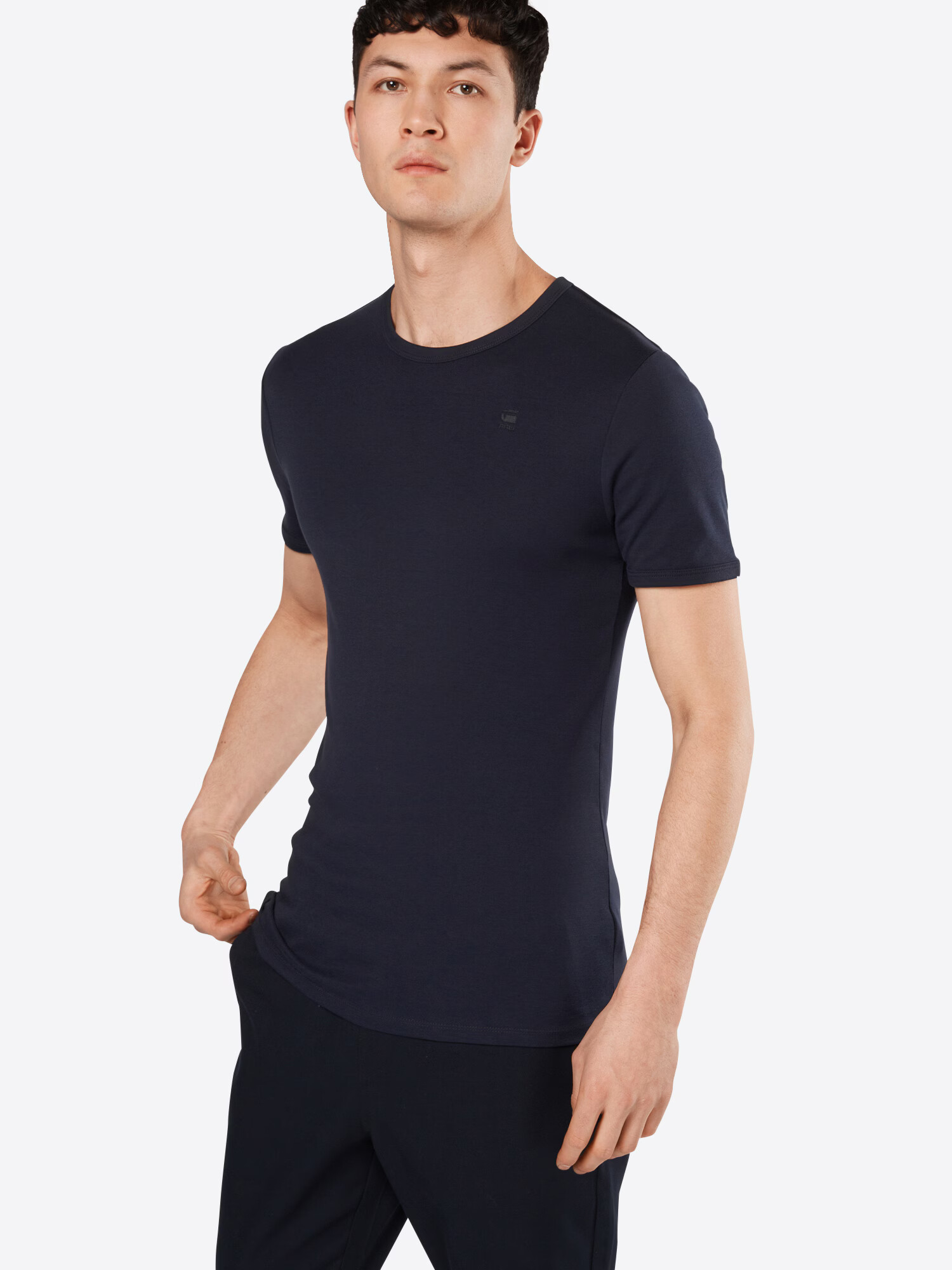 G-Star RAW Tricou albastru închis - Pled.ro