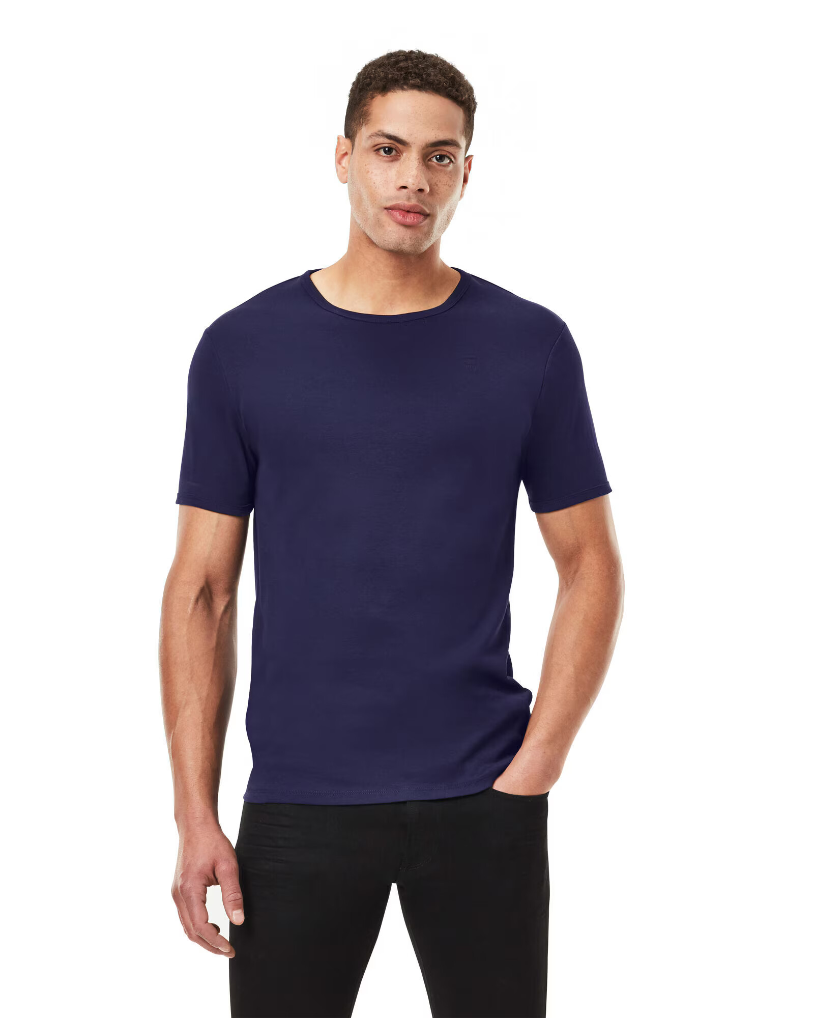 G-Star RAW Tricou albastru închis - Pled.ro