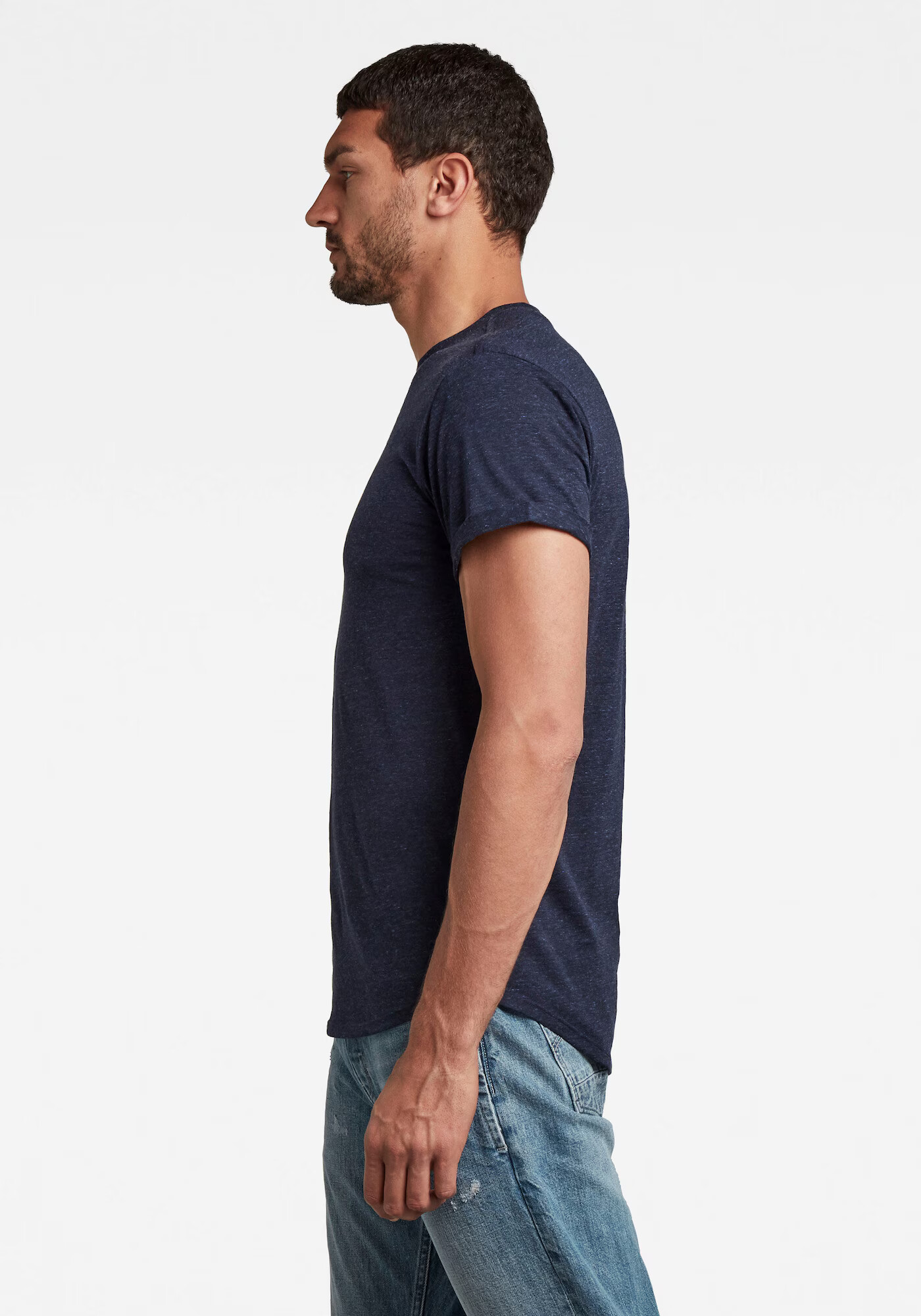 G-Star RAW Tricou albastru închis - Pled.ro