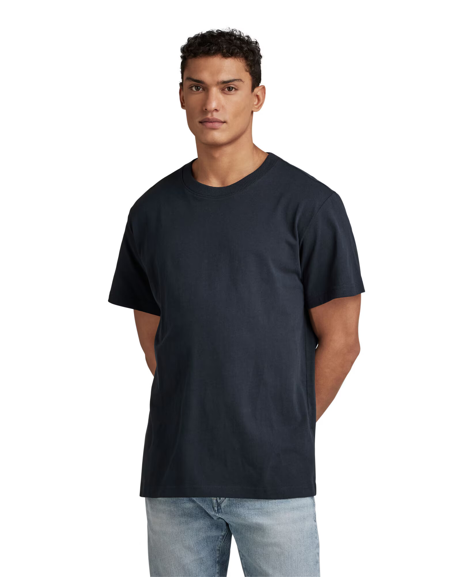 G-Star RAW Tricou ' ' albastru închis - Pled.ro