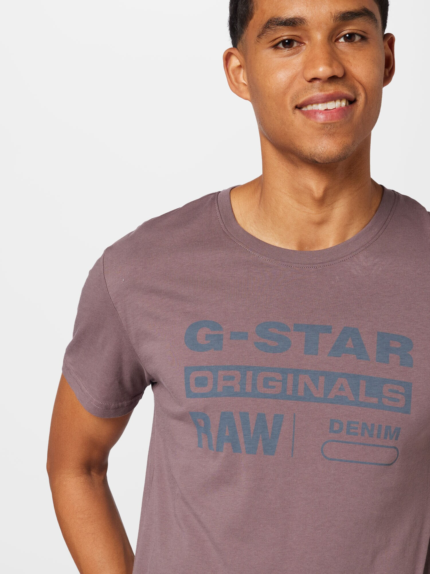 G-Star RAW Tricou bleumarin / lila - Pled.ro