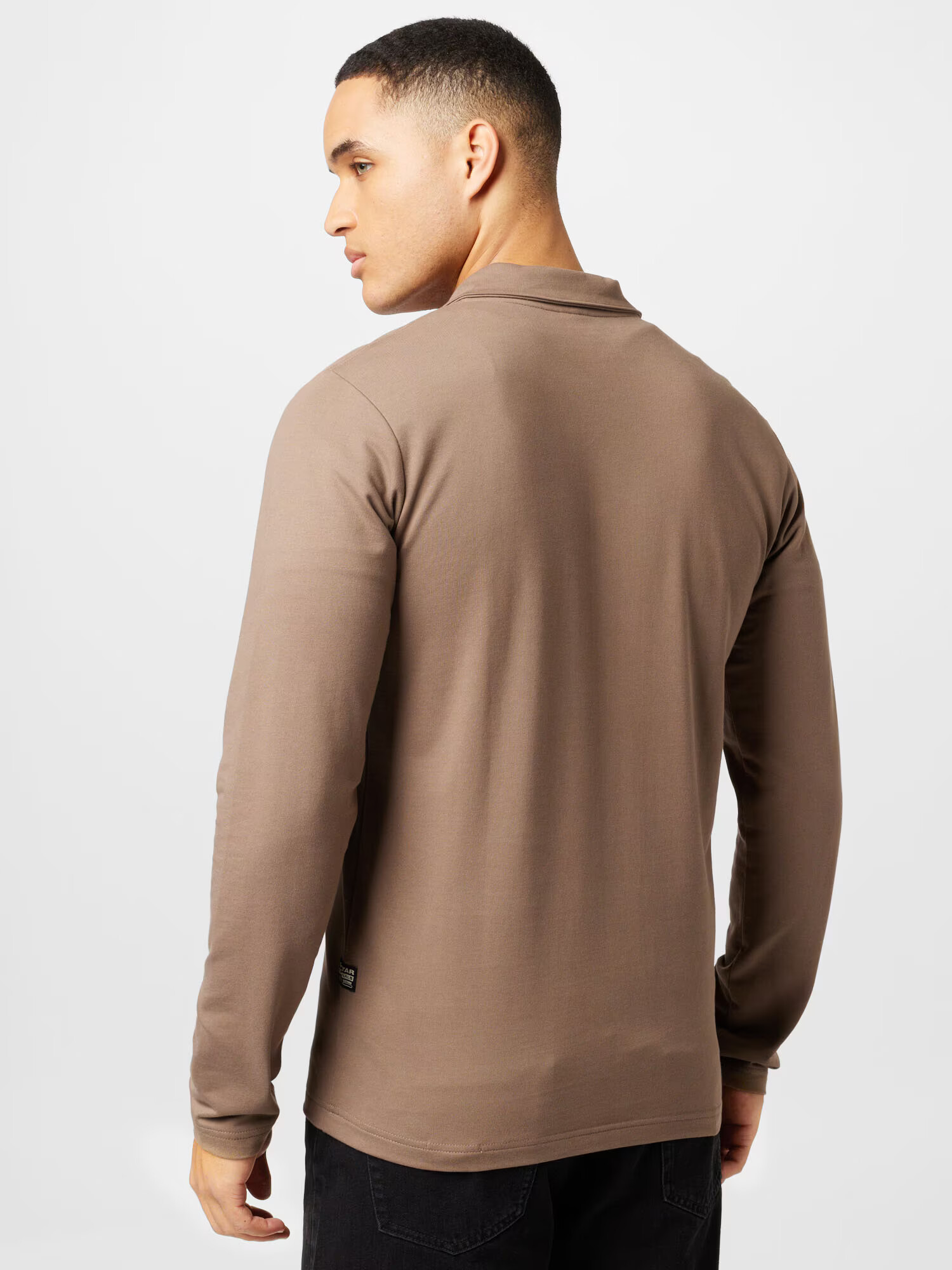 G-Star RAW Tricou gri taupe - Pled.ro