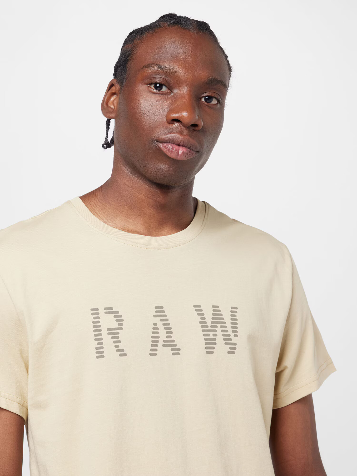 G-Star RAW Tricou ecru - Pled.ro