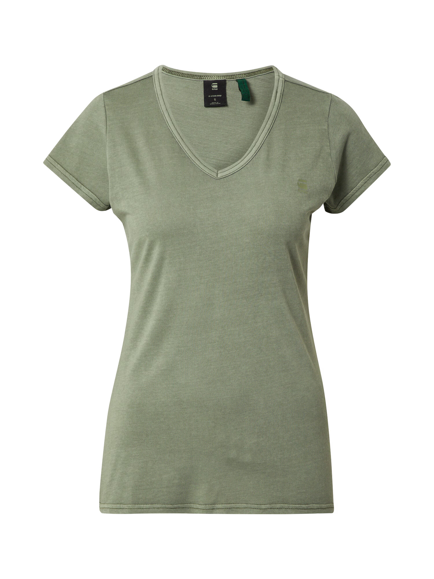 G-Star RAW Tricou 'Eyben' verde - Pled.ro