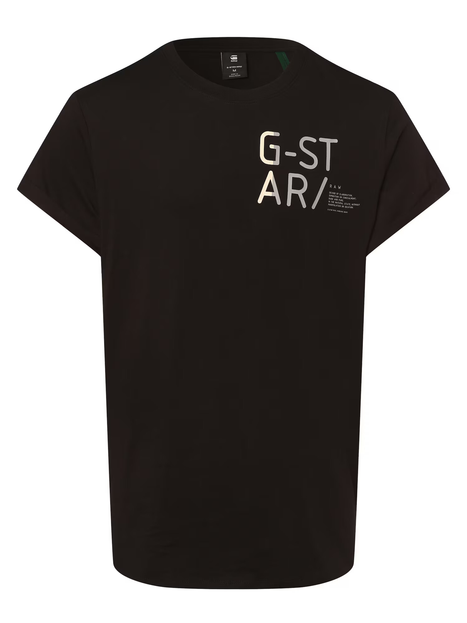 G-Star RAW Tricou galben / gri piatră / negru - Pled.ro