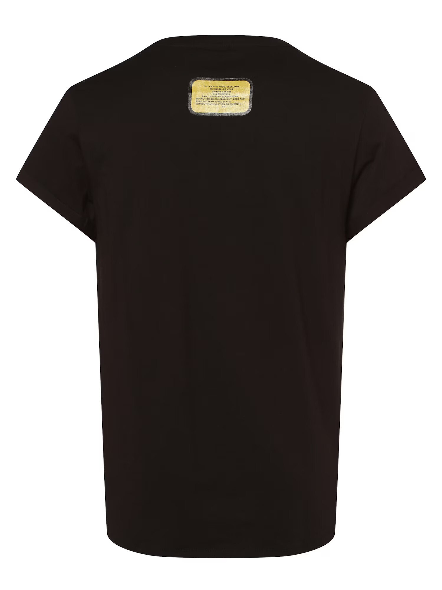 G-Star RAW Tricou galben / gri piatră / negru - Pled.ro