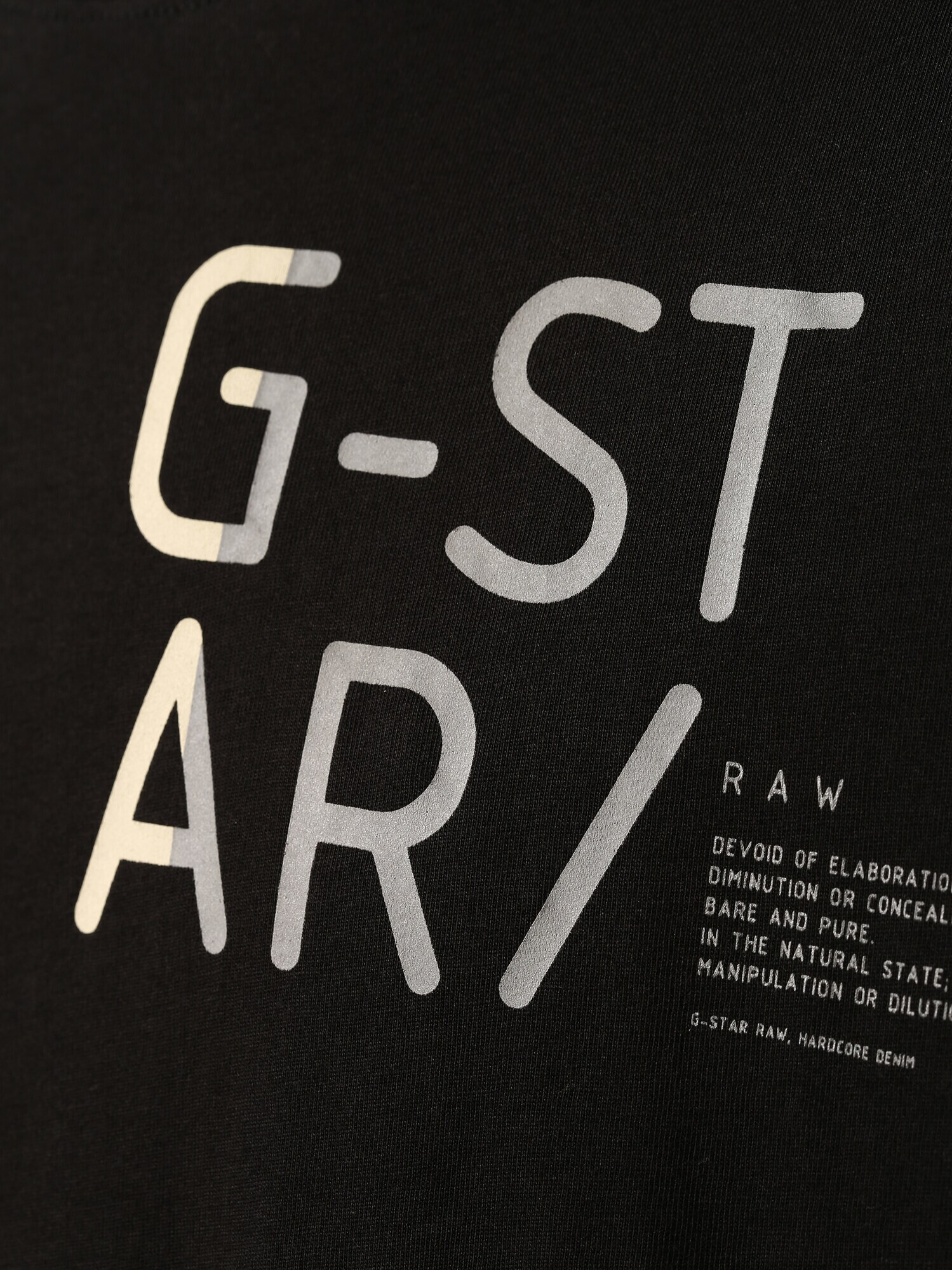 G-Star RAW Tricou galben / gri piatră / negru - Pled.ro