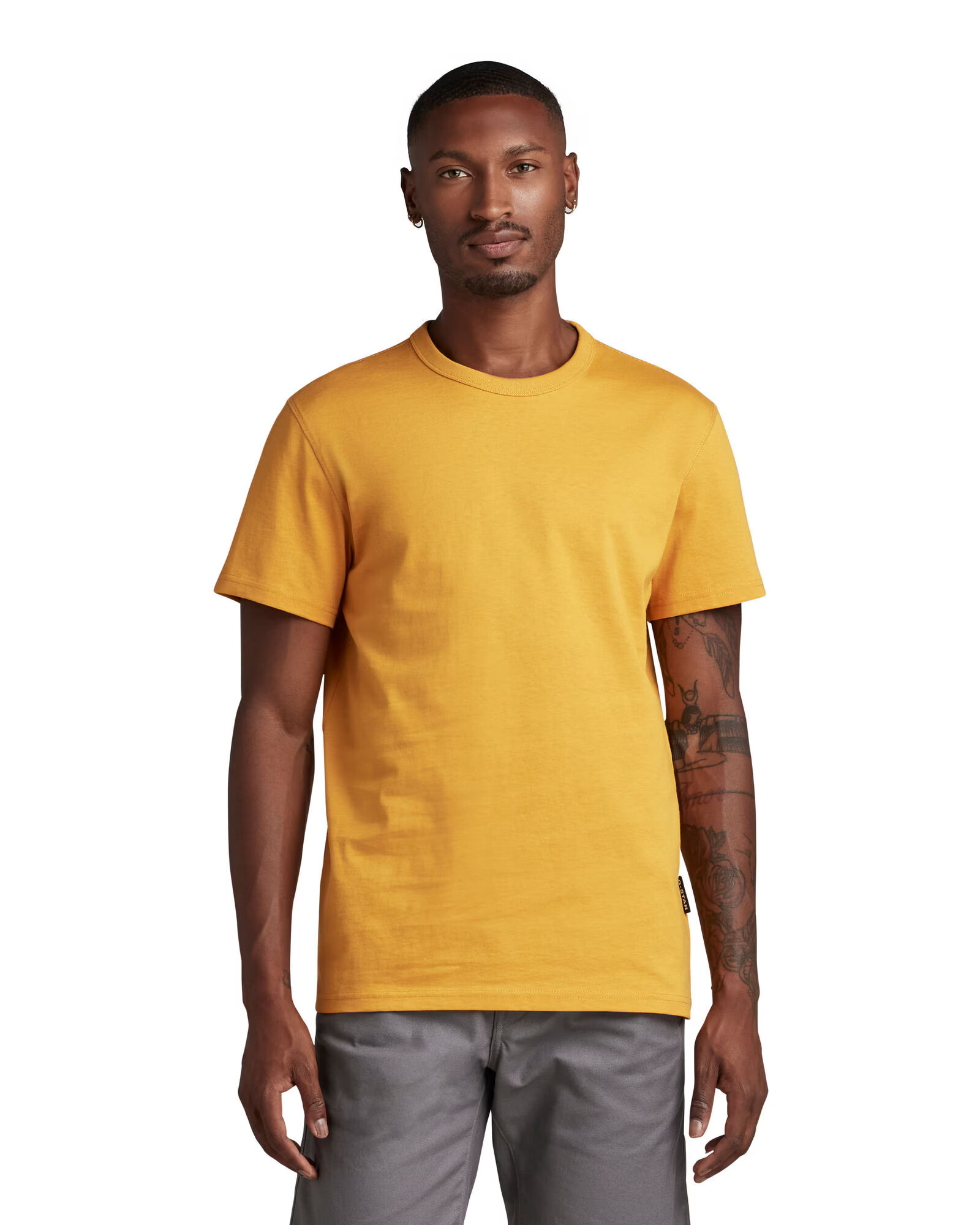 G-Star RAW Tricou galben miere - Pled.ro