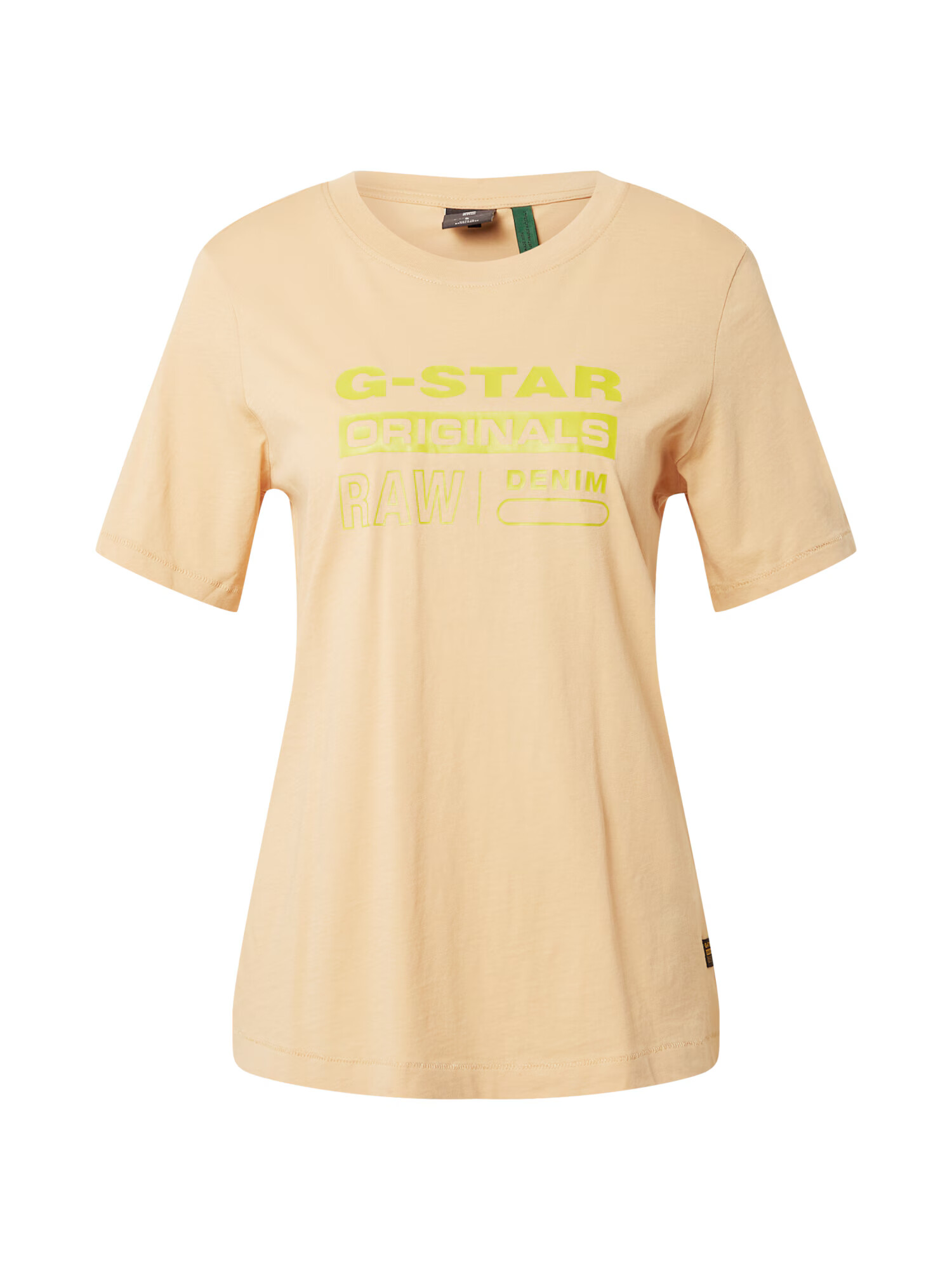 G-Star RAW Tricou galben / roz pudră - Pled.ro