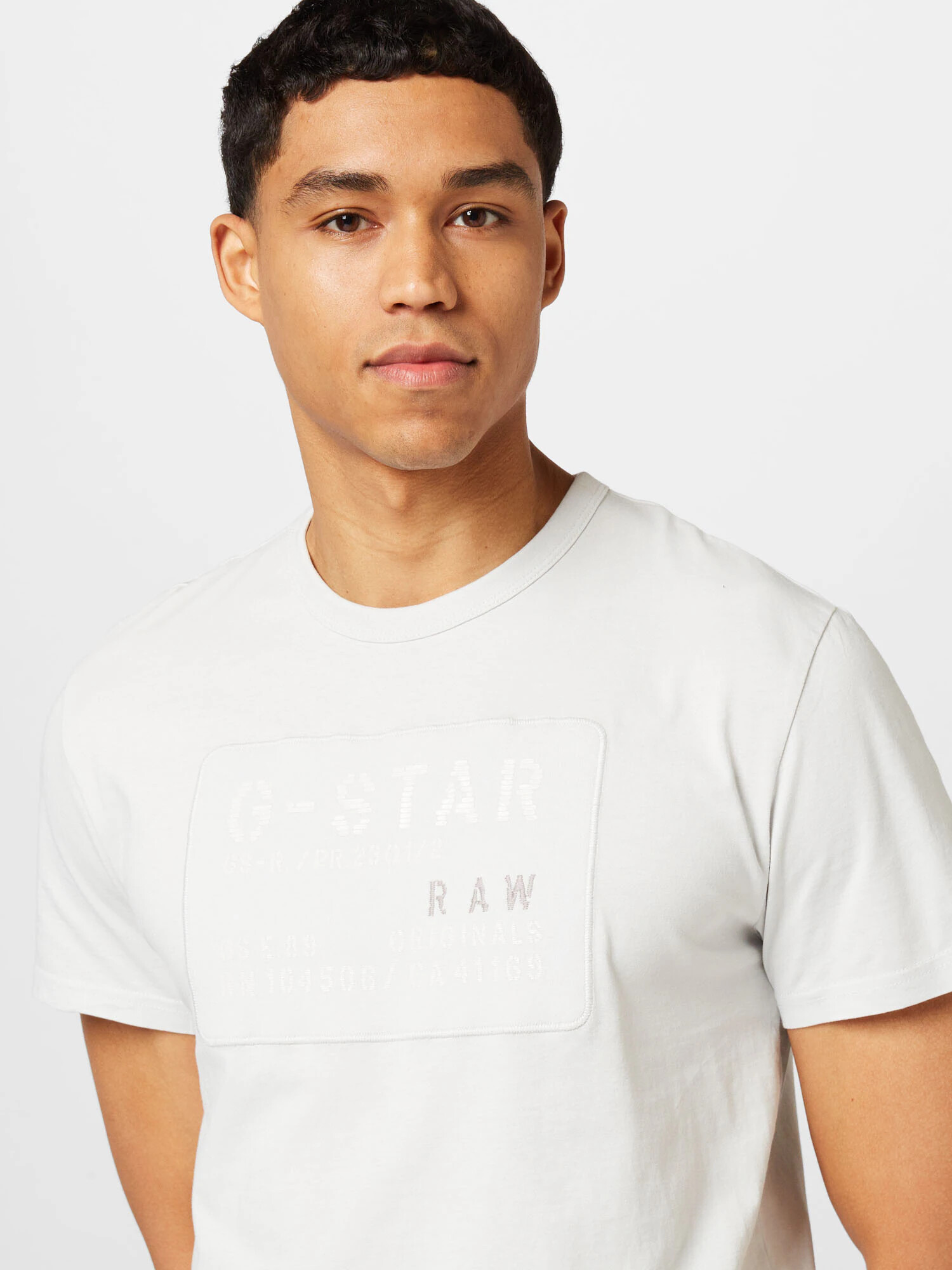 G-Star RAW Tricou gri argintiu / gri deschis / gri închis / negru - Pled.ro