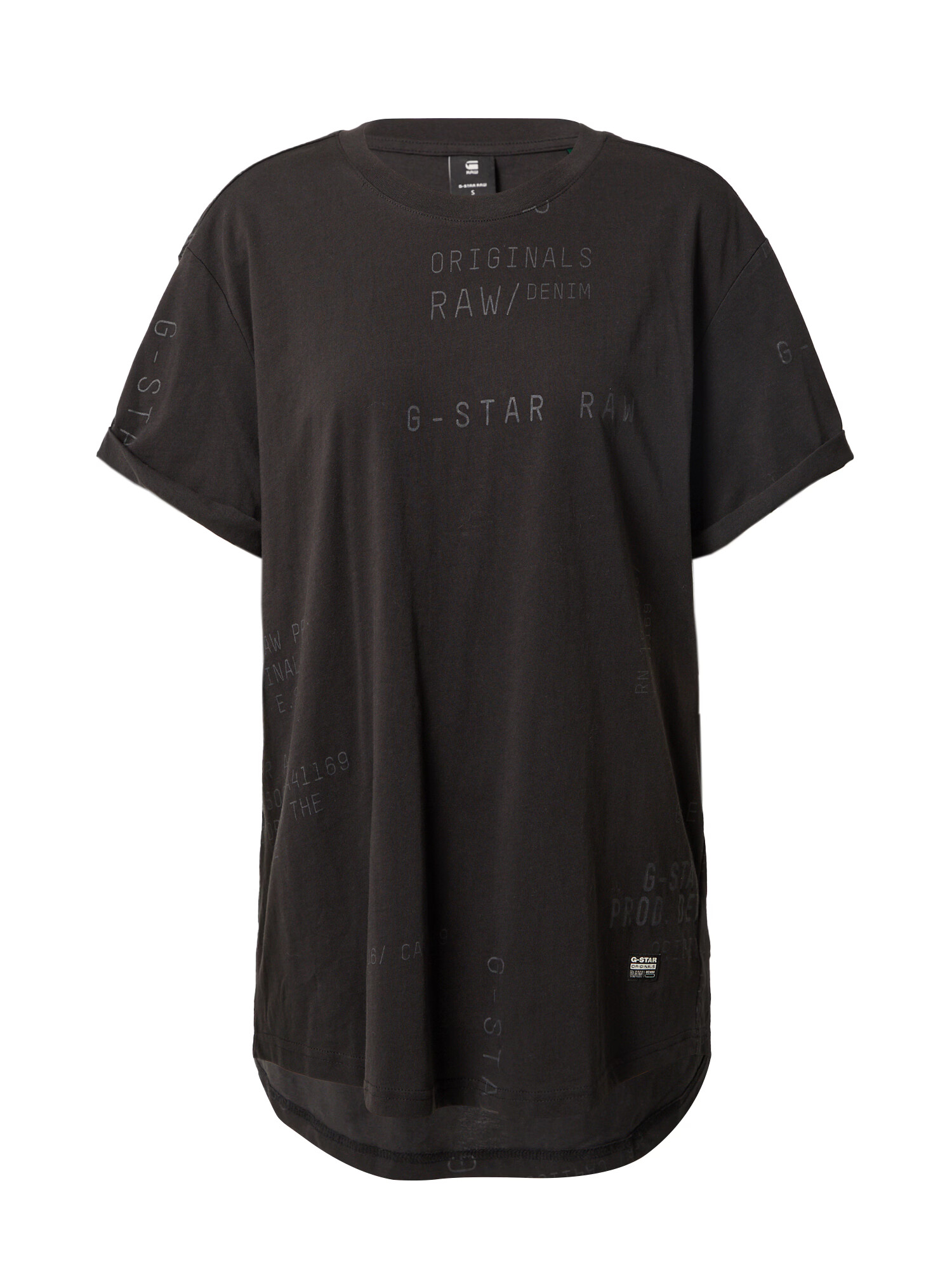 G-Star RAW Tricou gri / negru - Pled.ro