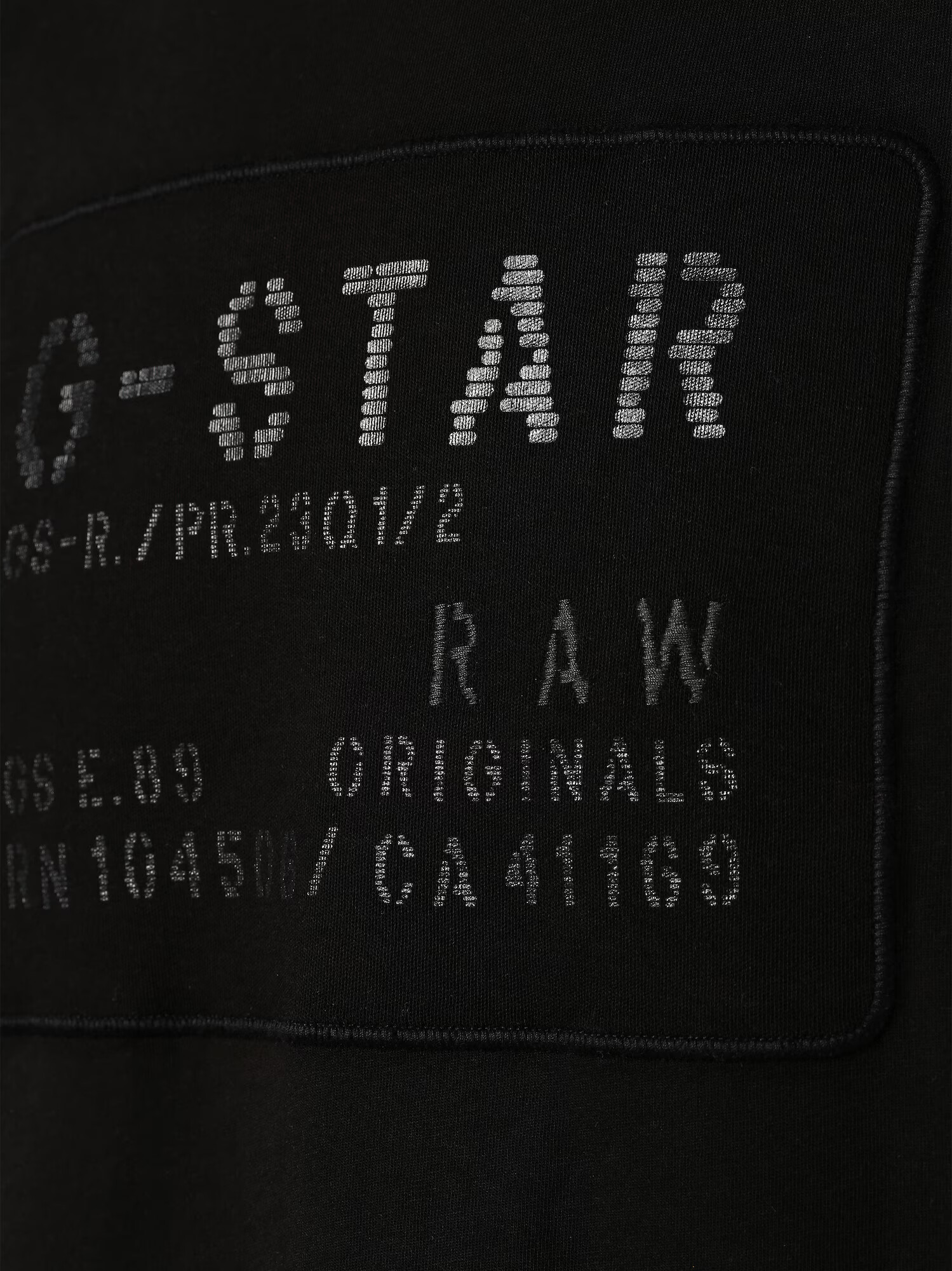 G-Star RAW Tricou gri / negru - Pled.ro