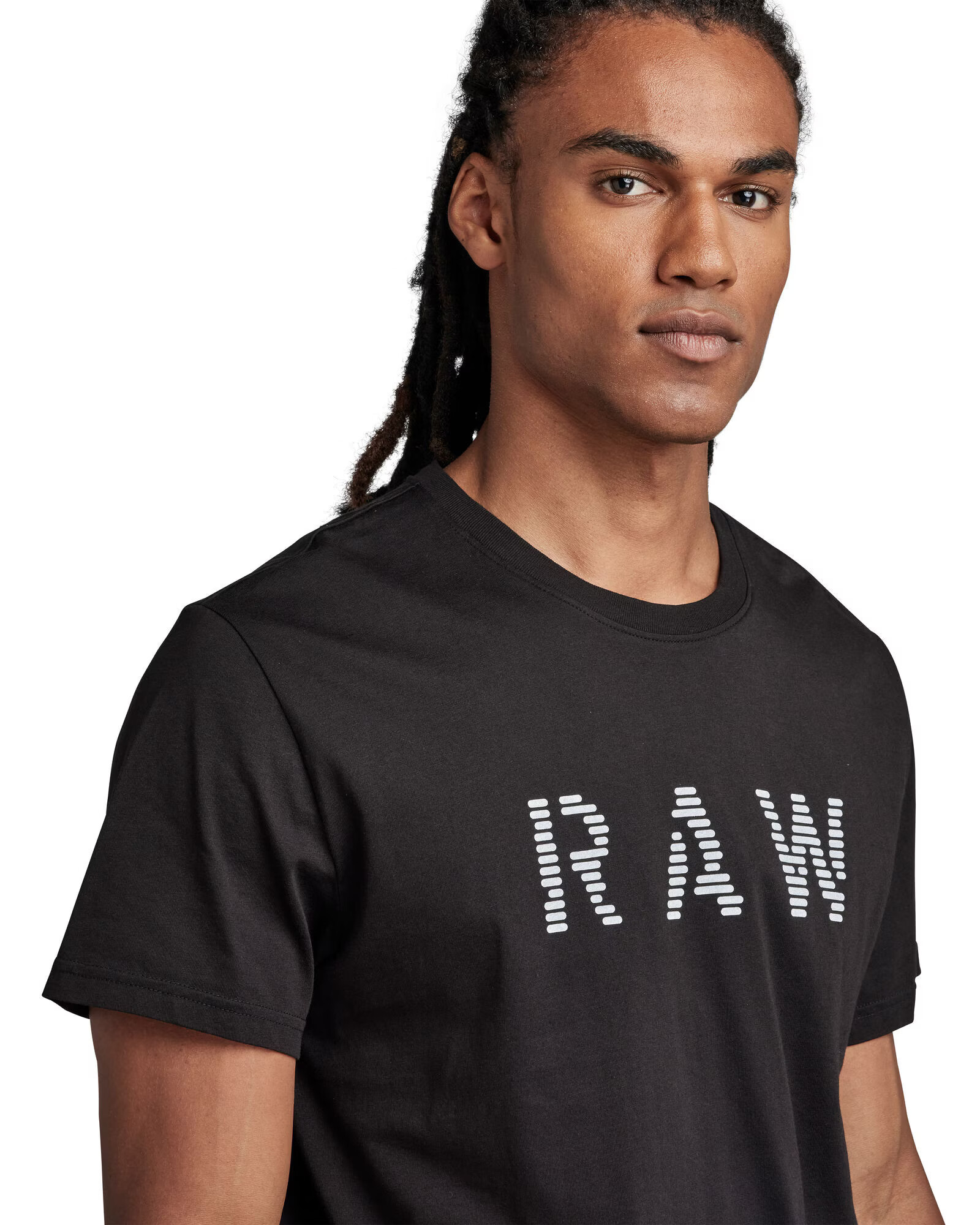 G-Star RAW Tricou gri / negru - Pled.ro