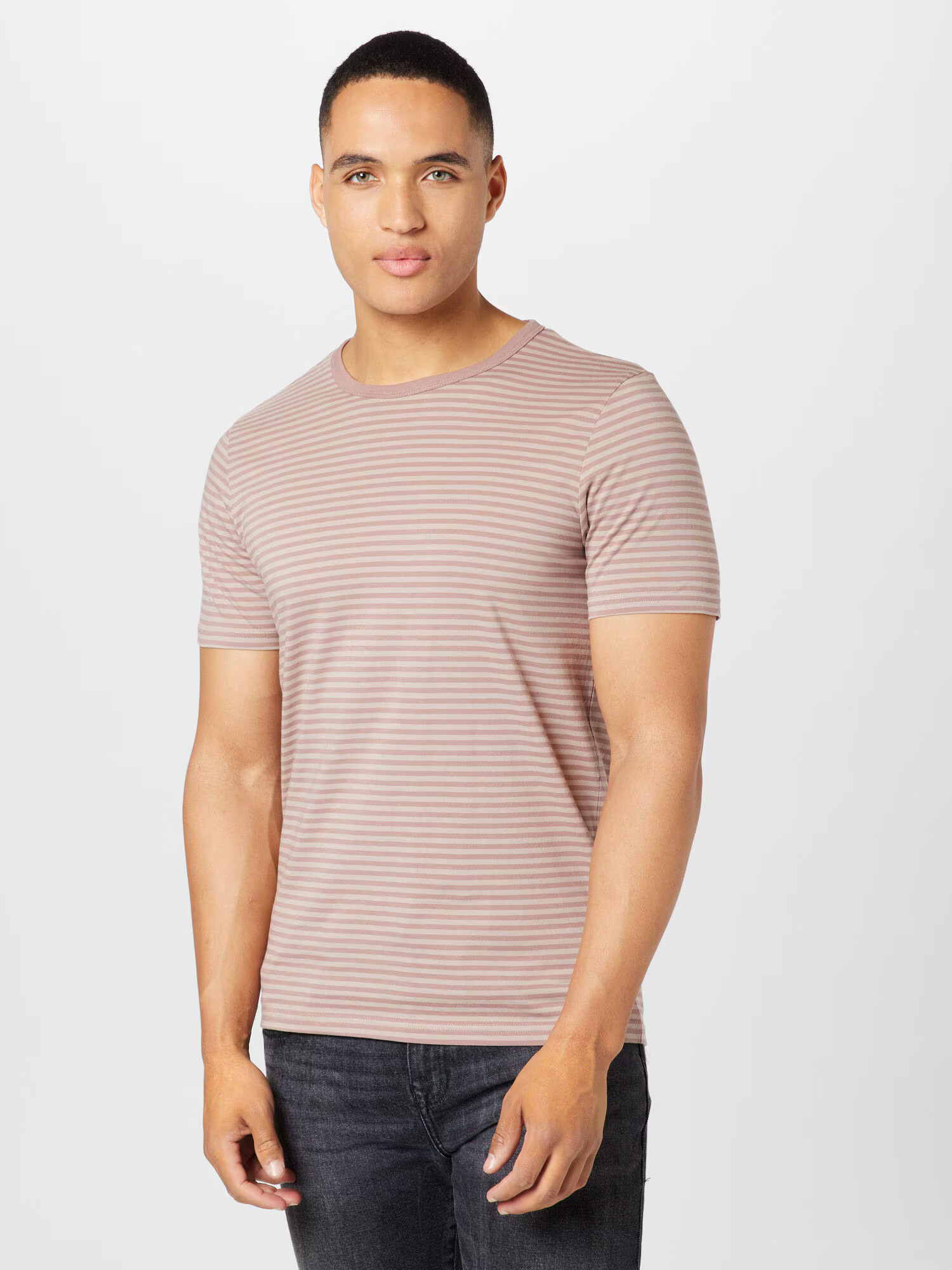 G-Star RAW Tricou gri piatră / mov pastel - Pled.ro