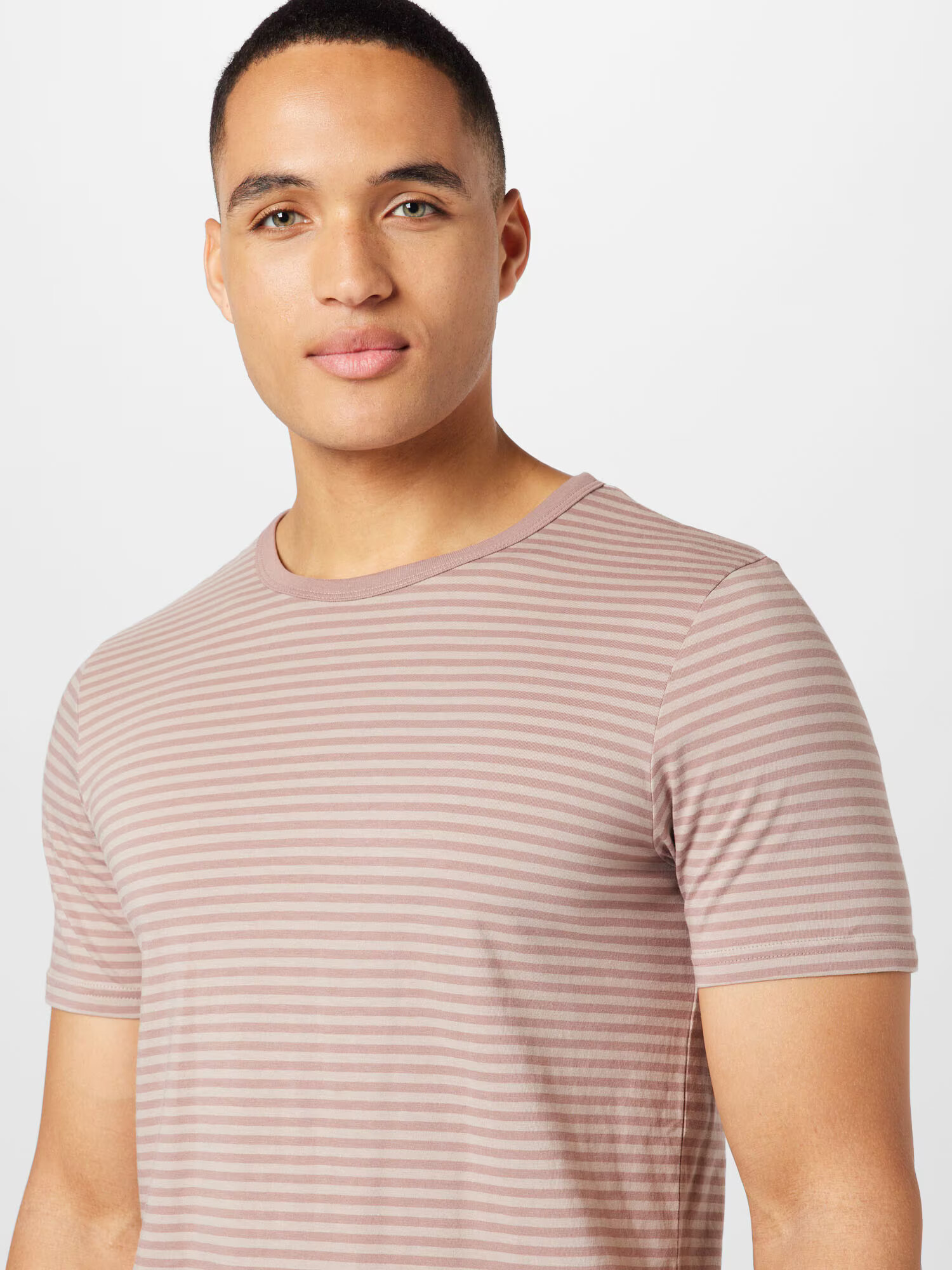 G-Star RAW Tricou gri piatră / mov pastel - Pled.ro